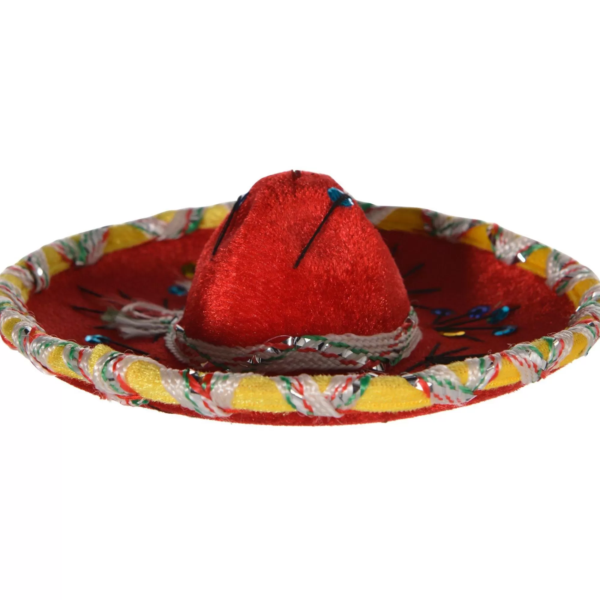 Party City Hats-Mini Red Sombrero