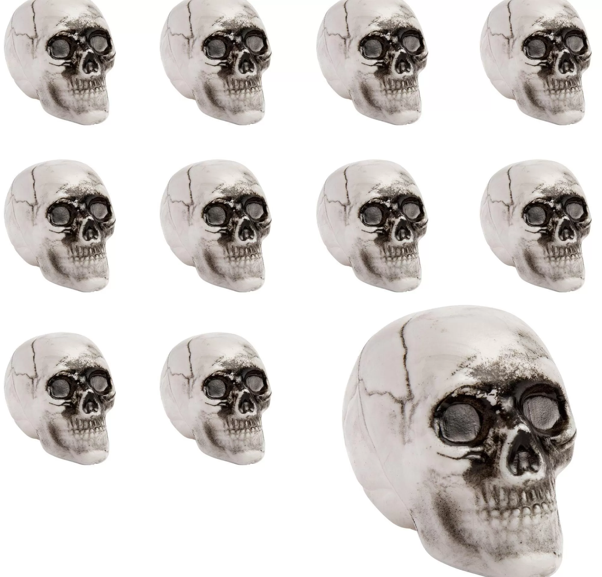 Party City Skeletons | Mini Skulls 18Ct