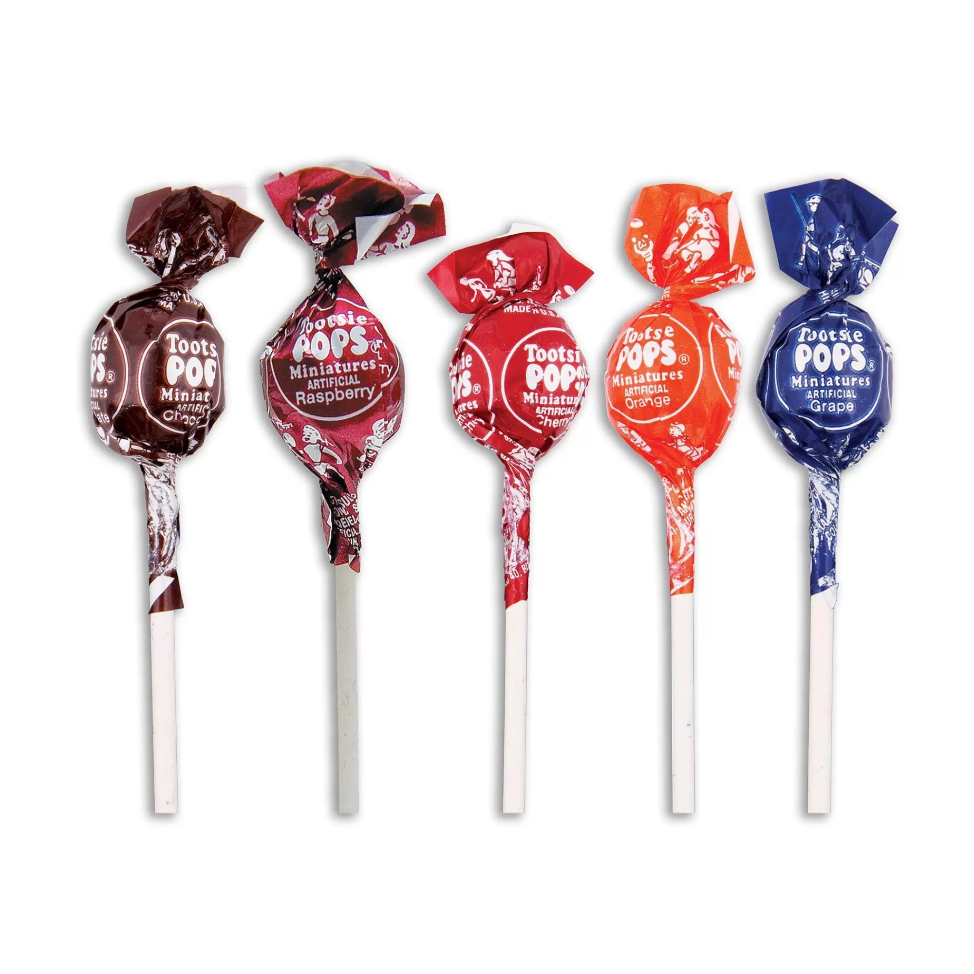 Tootsie Rolls Lollipops-Mini Tootsie Pops 200Ct