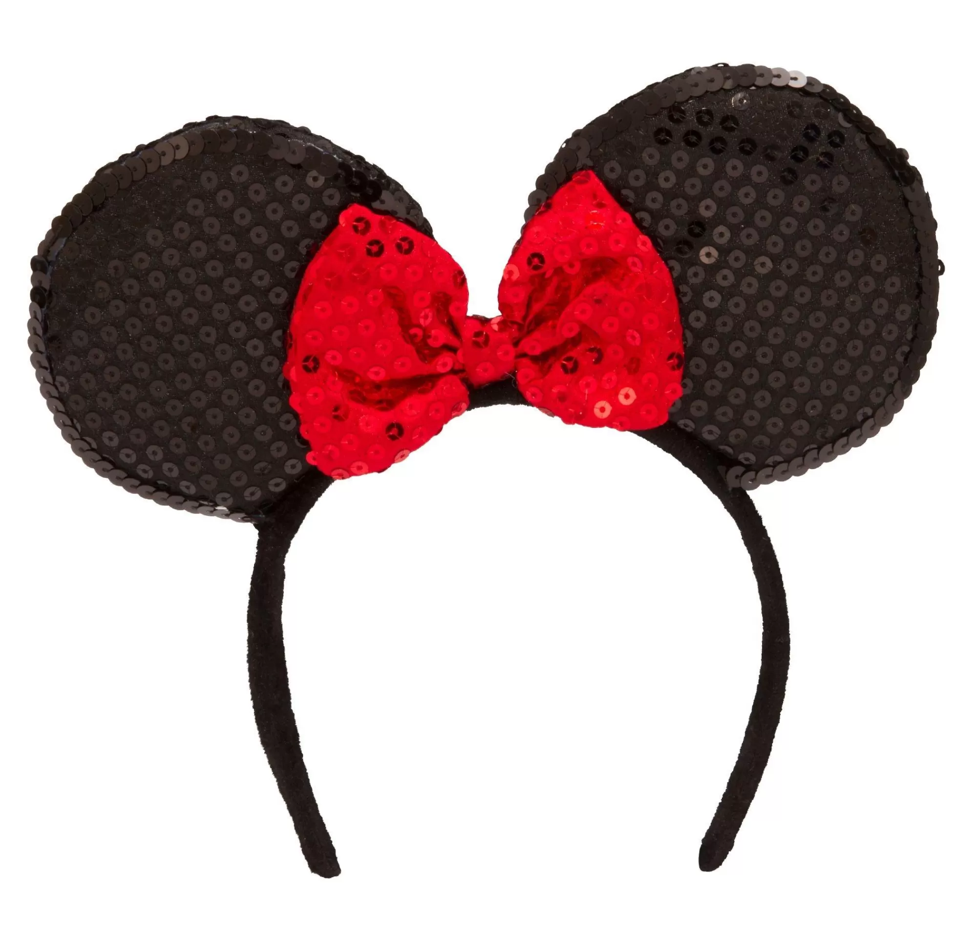 Party City Headbands, Tails-Minnie Mouse Sequin Bow Headband