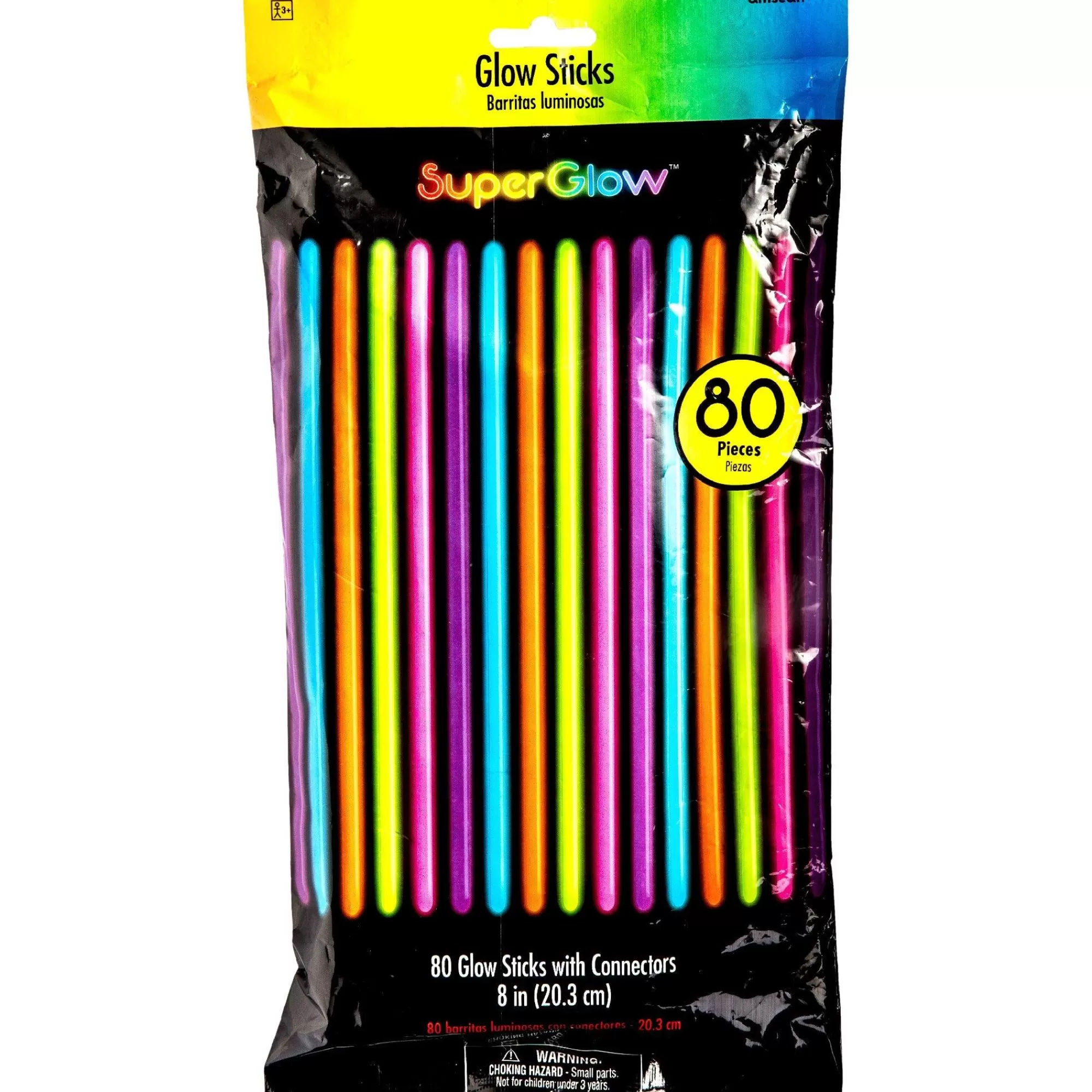 Party City Glow Sticks & Safety Lights | Multicolor Glow Bracelets 80Ct