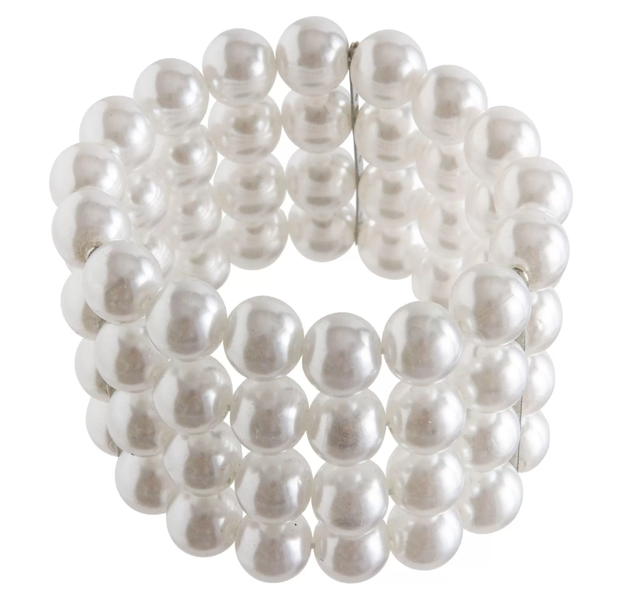 Party City Jewelry-Multistrand Faux Pearl Bracelet