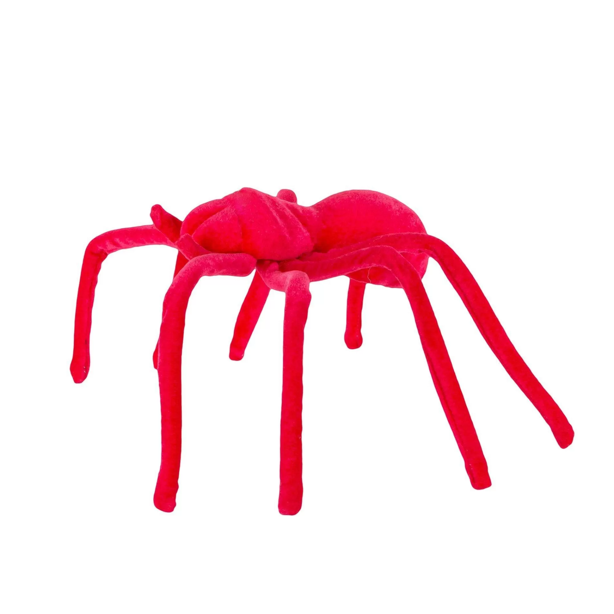 Party City Window & Wall Décor | Neon Pink Black Light Reactive Fabric Spider, 22.8In