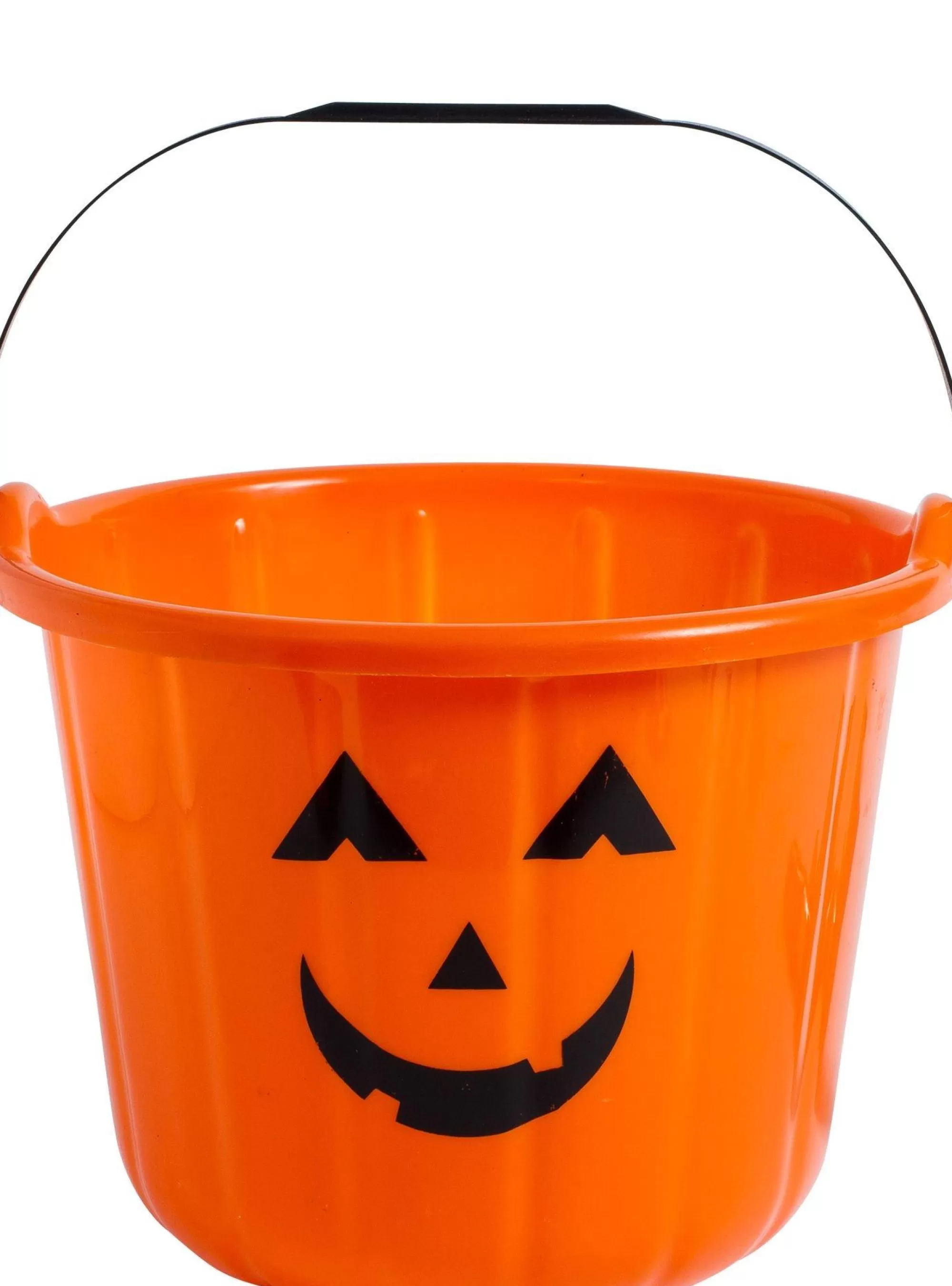 Party City Trunk Or Treat | Orange Jack-O'-Lantern Treat Bucket