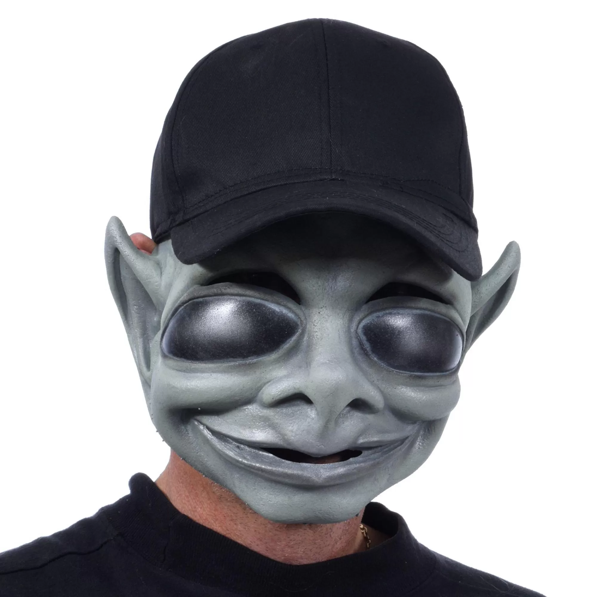 Party City Scary-Orion The Friendly Alien Face Mask Premier