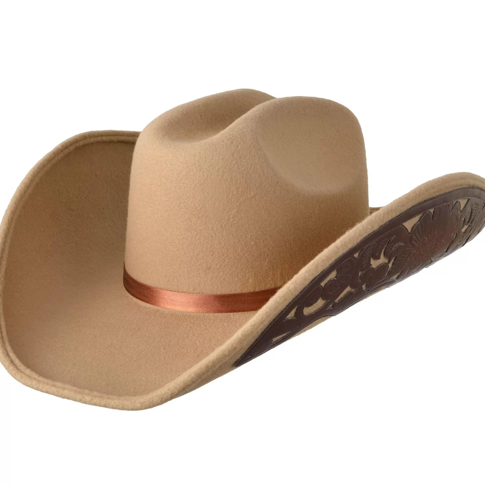 Party City Hats-Oversized Debossed Cowgirl Hat