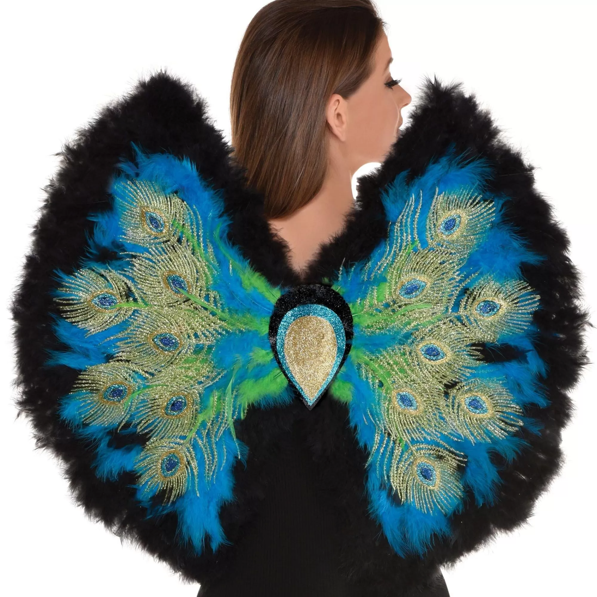 Party City Wings-Peacock Feather Wings