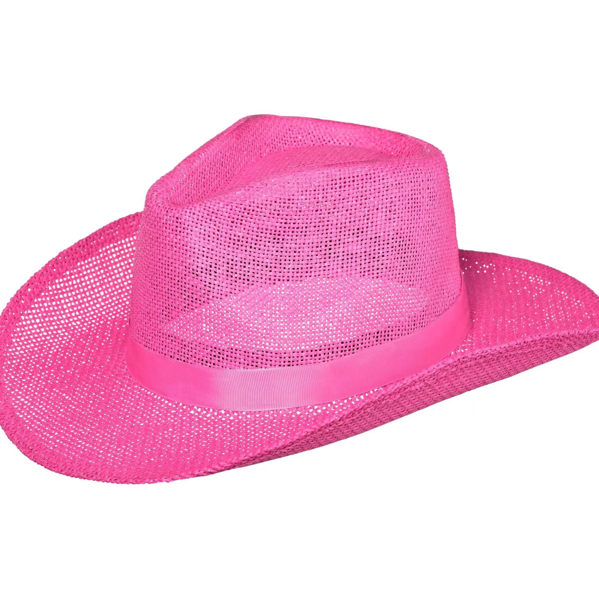 Party City Cowboy | Pink Burlap Cowboy Hat