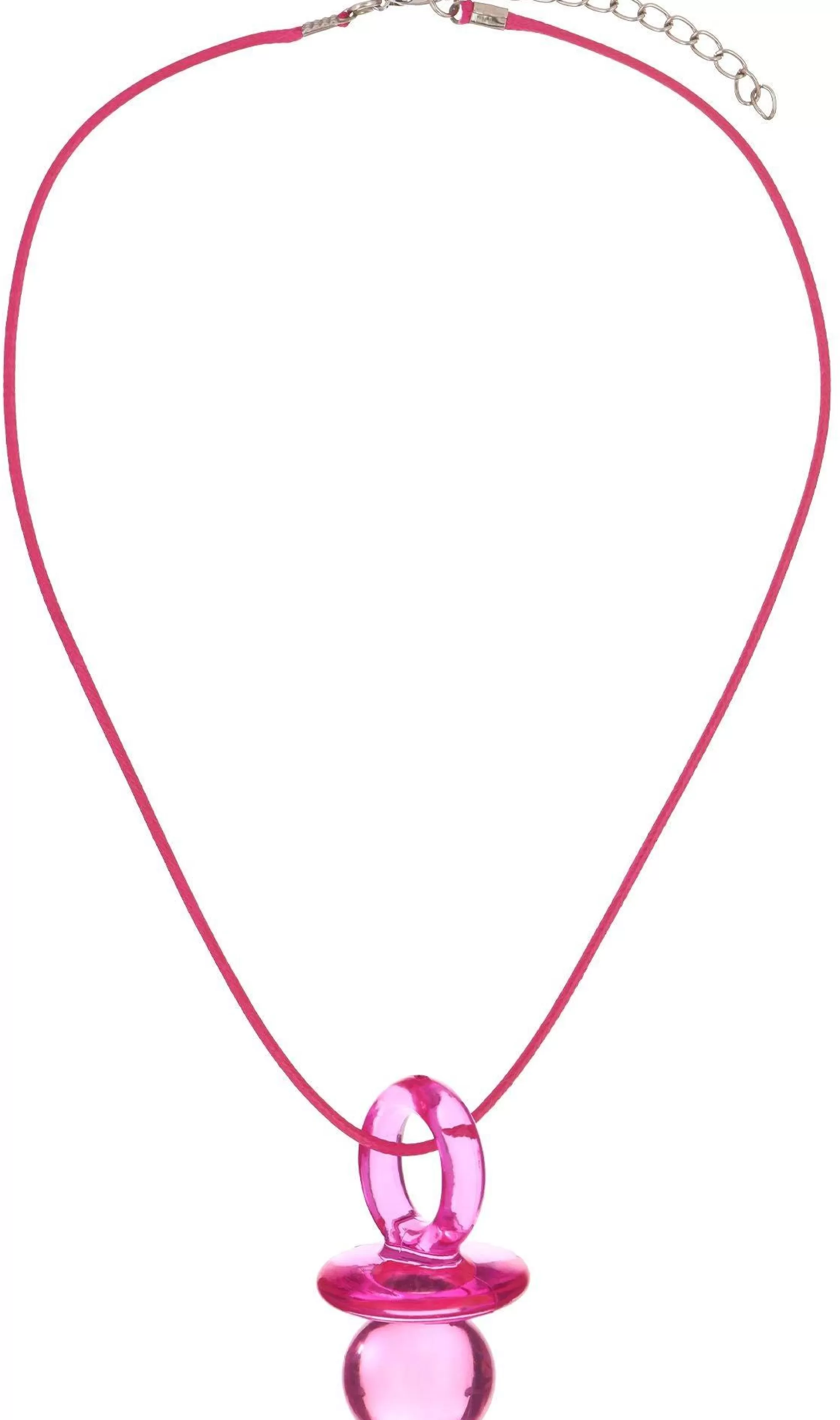 Party City Jewelry-Pink Pacifier Necklace