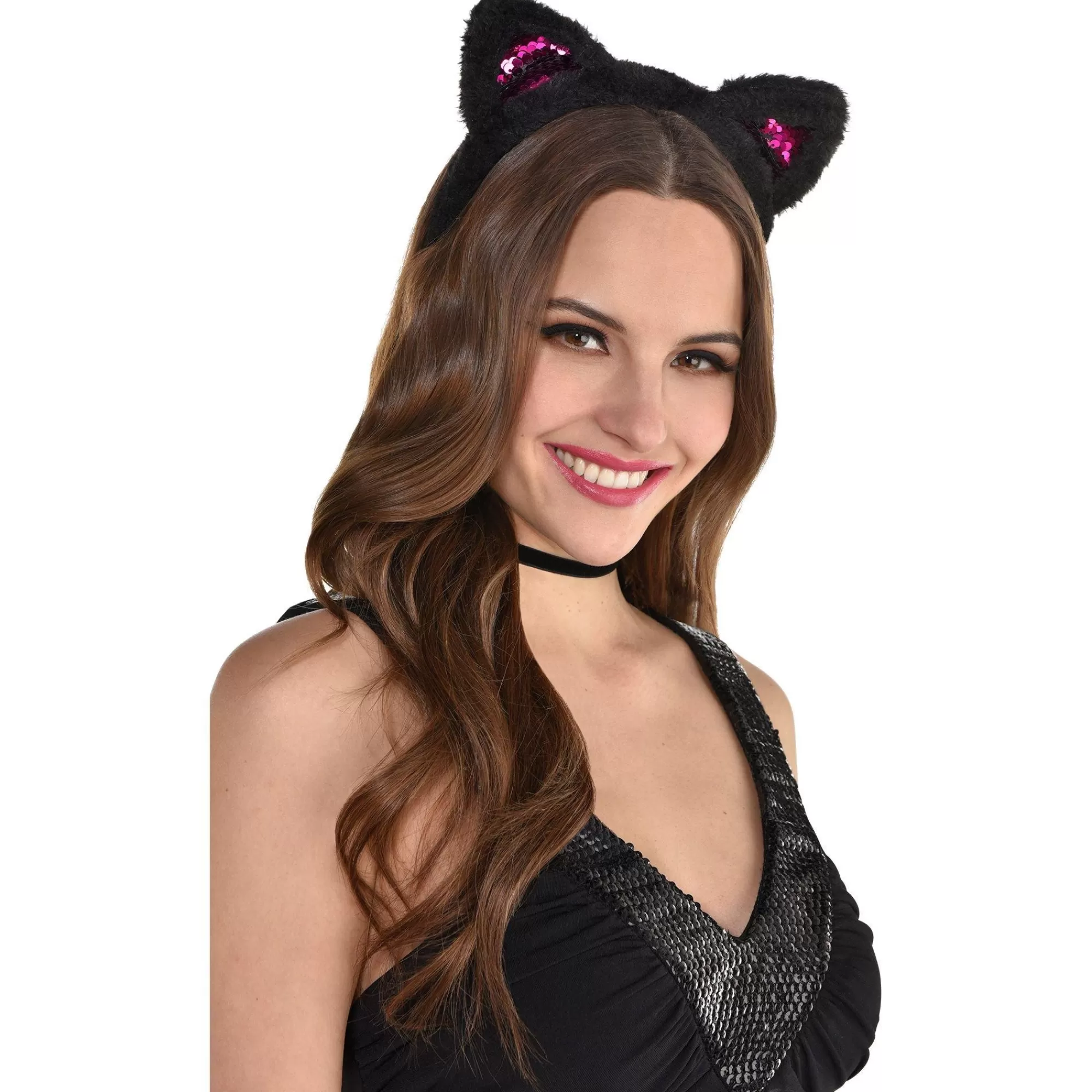 Party City Headbands, Tails-Pinky Cat Ears Headband