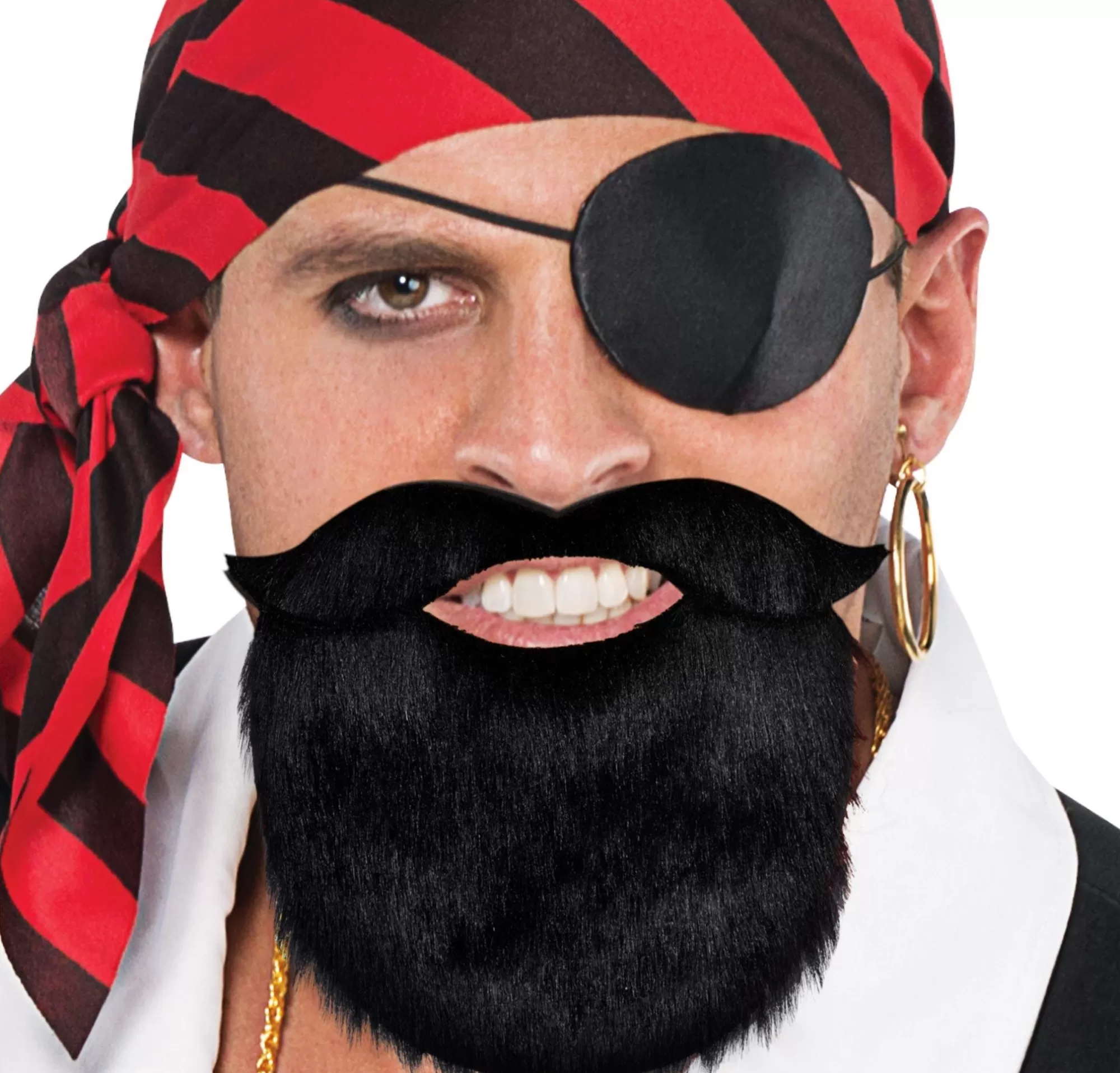 Party City Facial Hair-Pirate Facial Hair Set