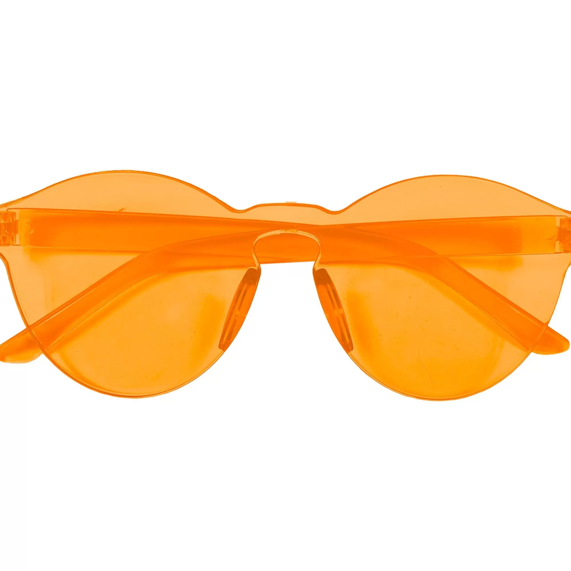 Party City Glasses-Plastic Rimless Sunglasses, 5.5In X 2.2In Orange