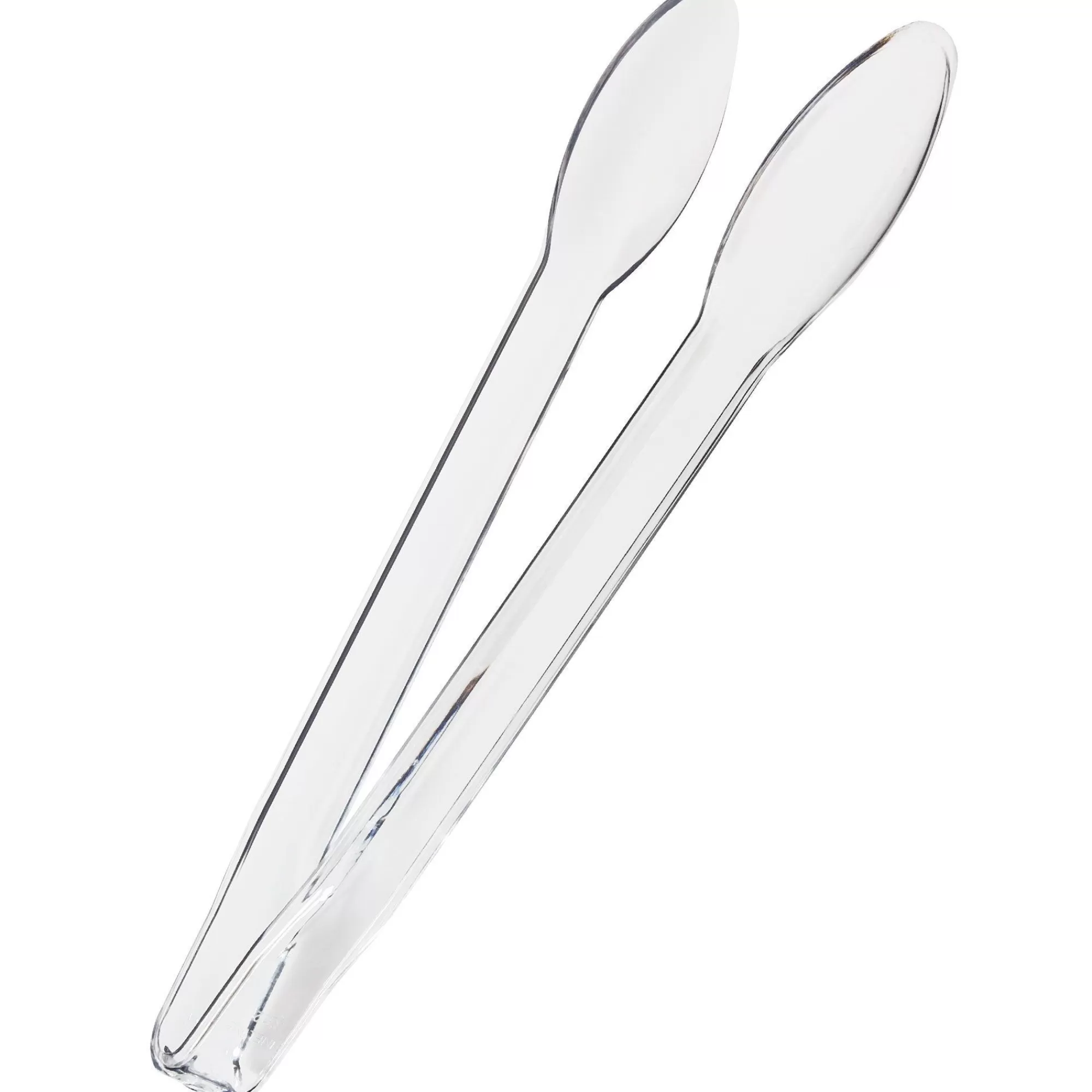 Party City Candy Buffet By Color-Plastic Tongs Clear