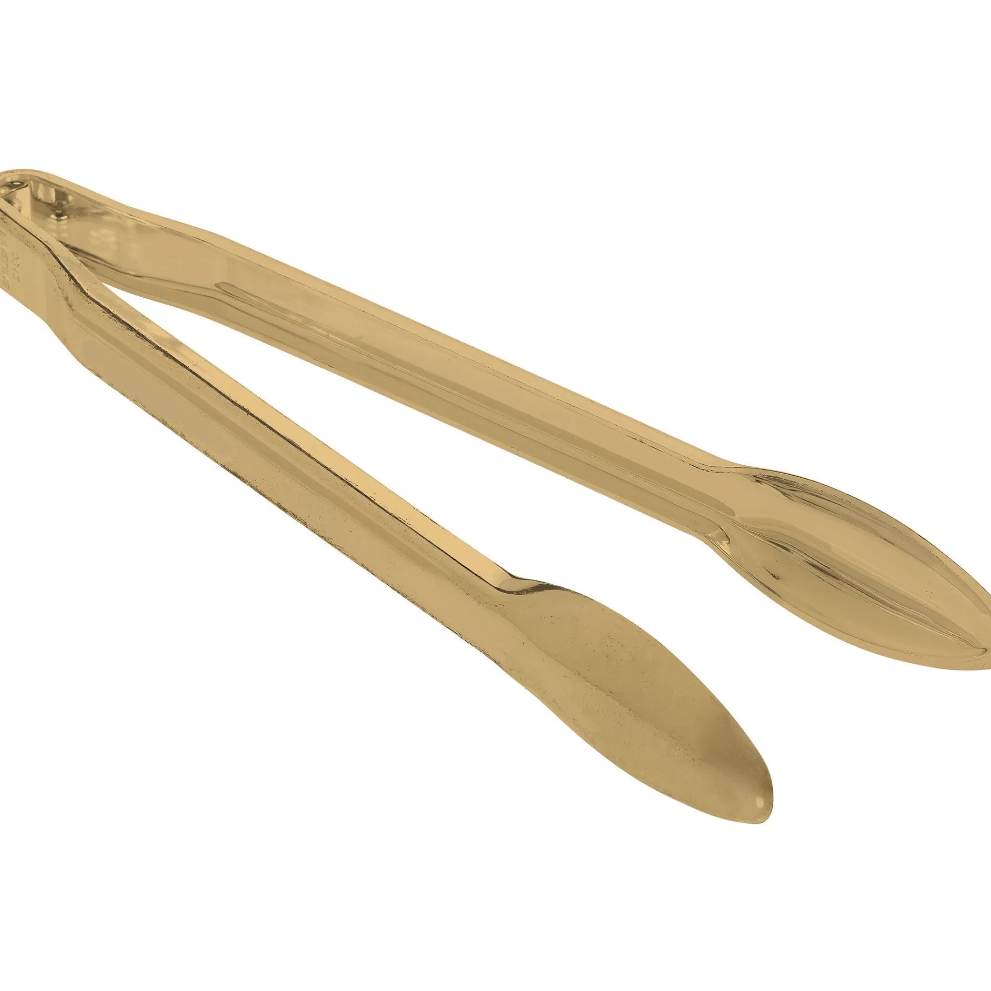 Party City Candy Buffet By Color-Plastic Tongs, 12In Gold