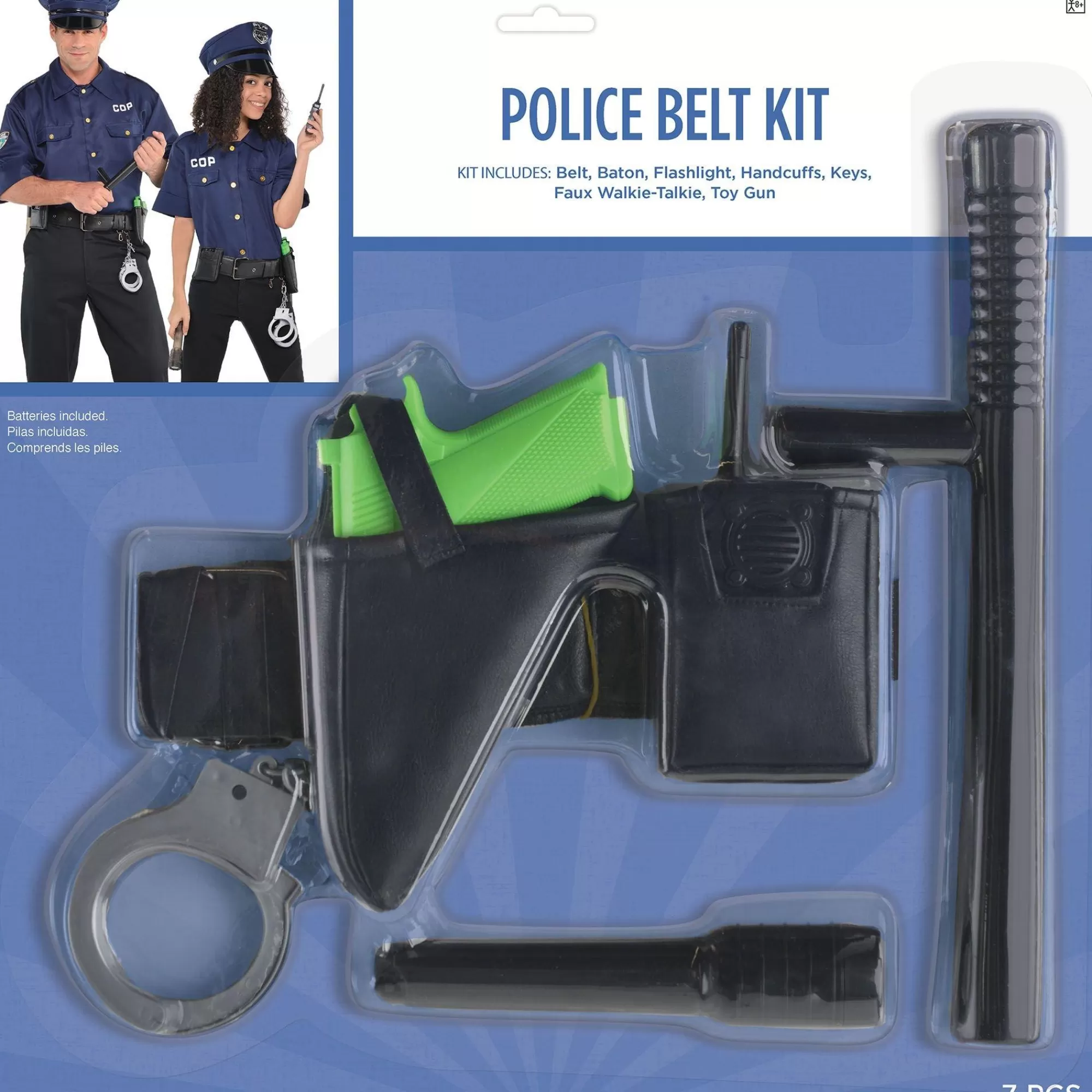 Party City Weapons-Police Belt Costume Accessory Kit