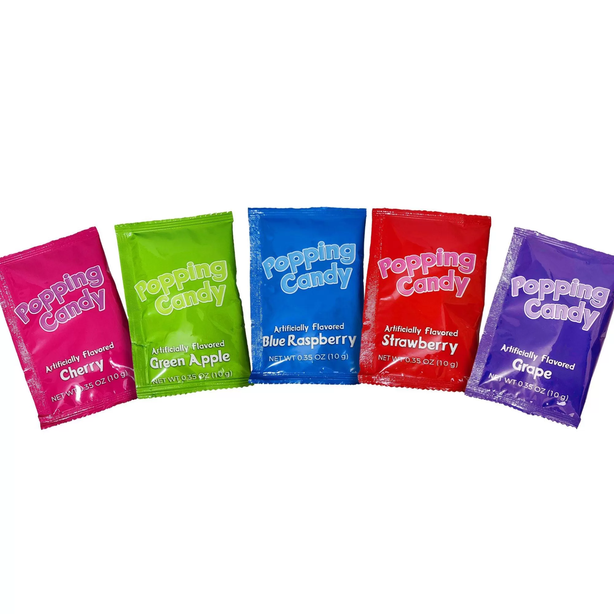 Party City Bulk Candy-Pop Crystals Popping Candy Pouches, 22Pc