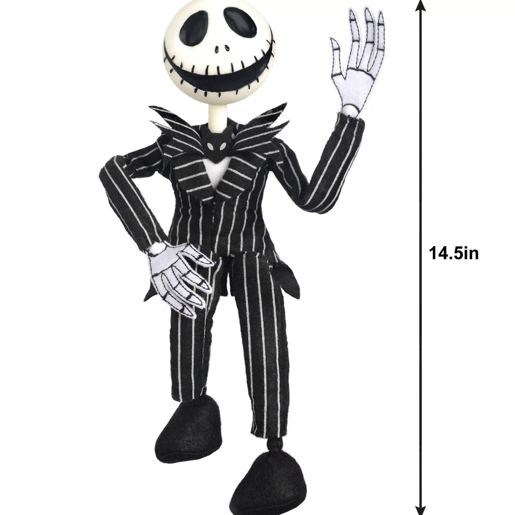 Party City The Nightmare Before Christmas | Posable Jack Skellington Decoration - Disney The Nightmare Before Christmas