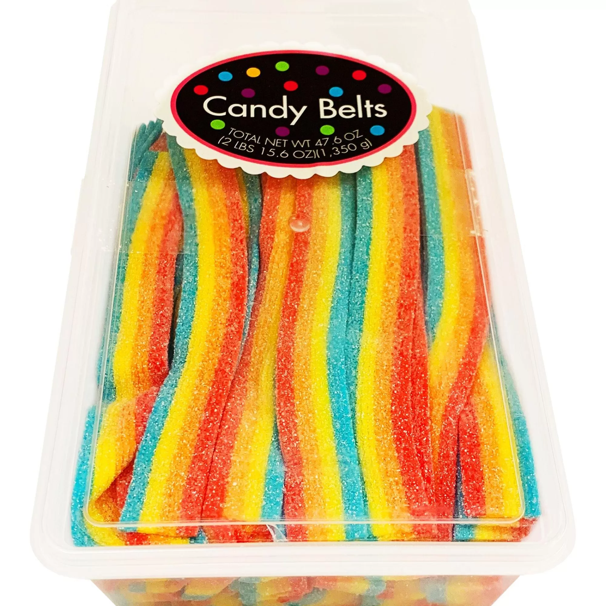 Party City Candy Buffet By Color-Rainbow Candy Belts 200Pc