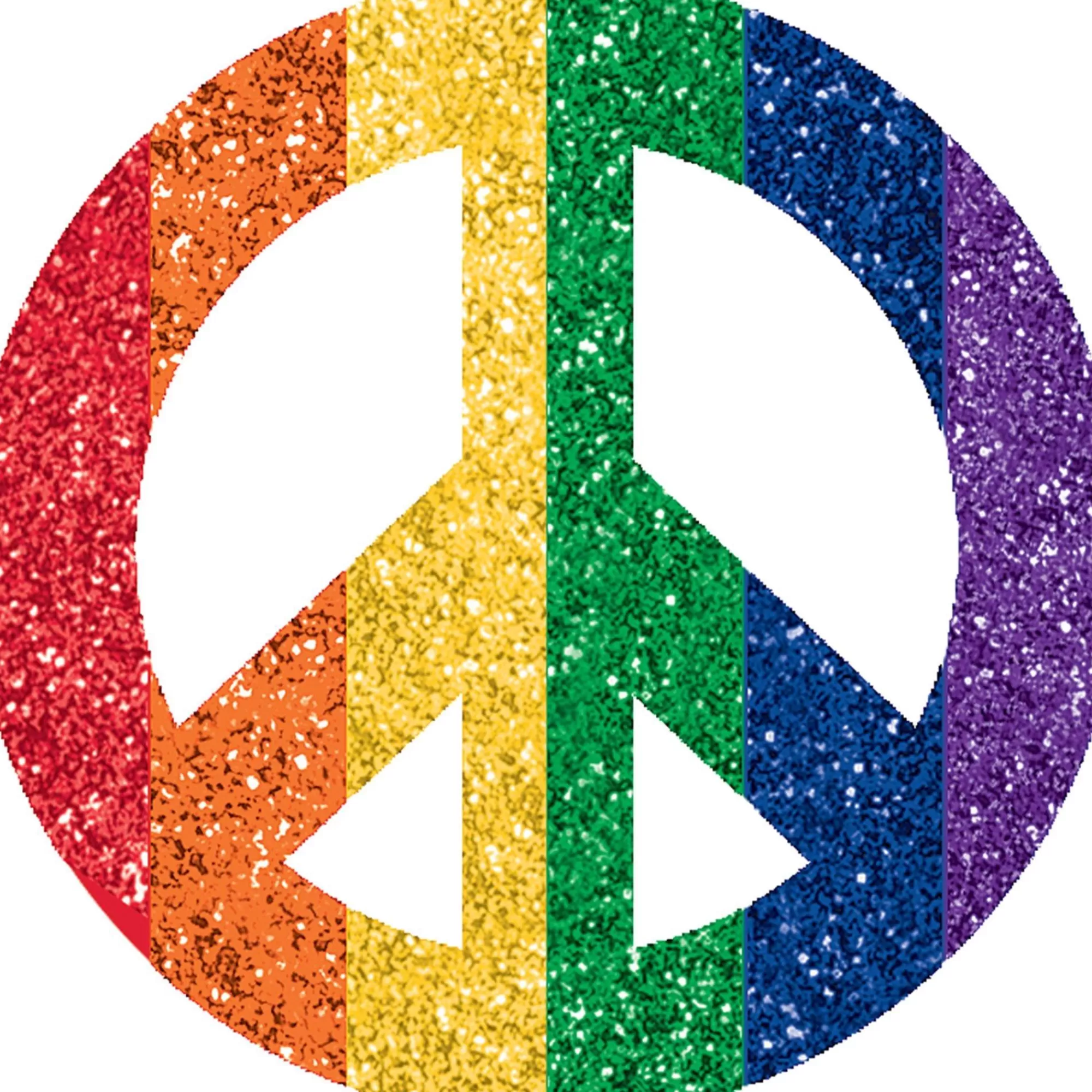 Party City Jewelry-Rainbow Peace Sign Body Jewelry