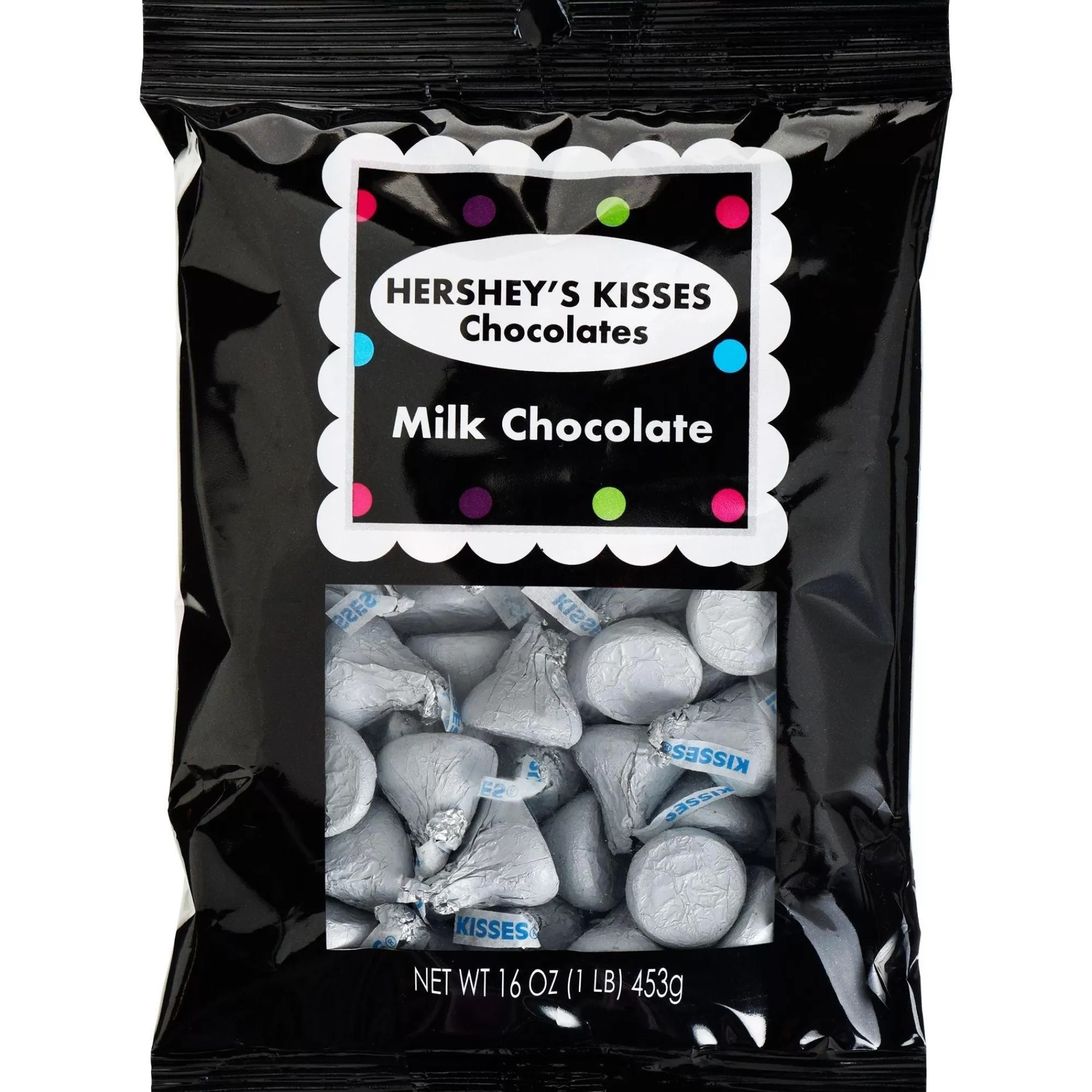 Party City Candy Buffet By Color-Red & White Team Colors Hershey's Kisses, 32Oz - Milk Chocolate