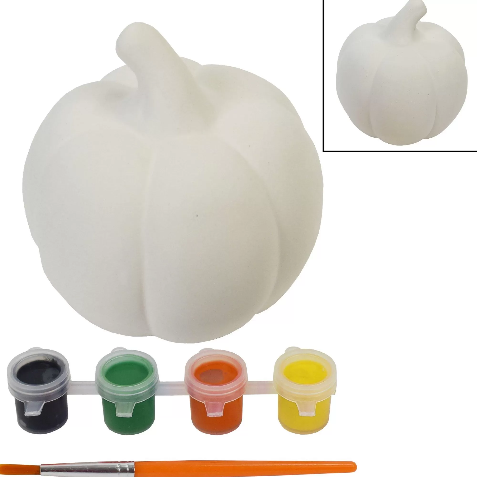 Party City Favors & Favor Bags | Resin Pumpkin Paint Kit, 4.7In X 3.9In