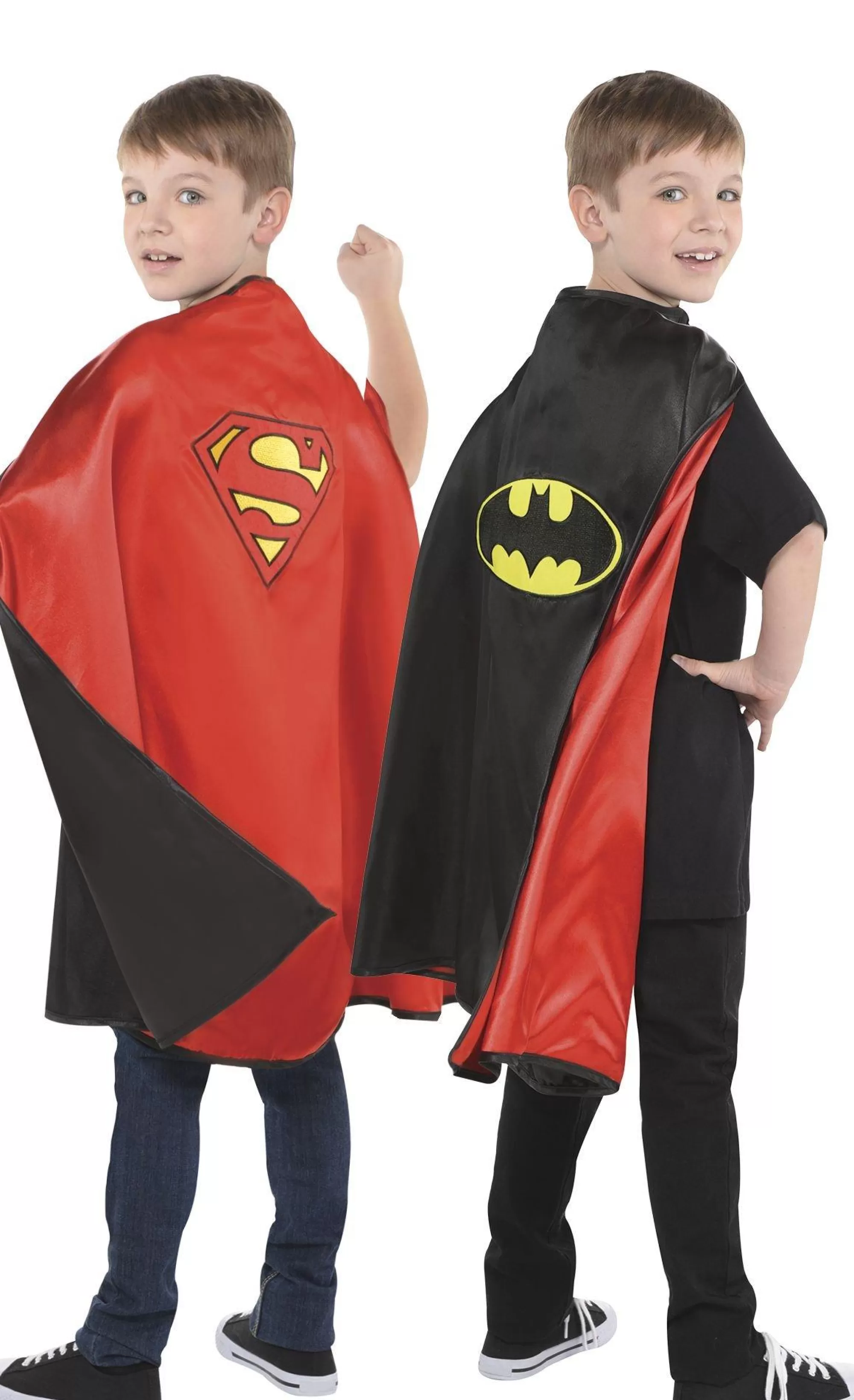 DC Comics Capes, Robes-Reversible Batman & Superman Cape