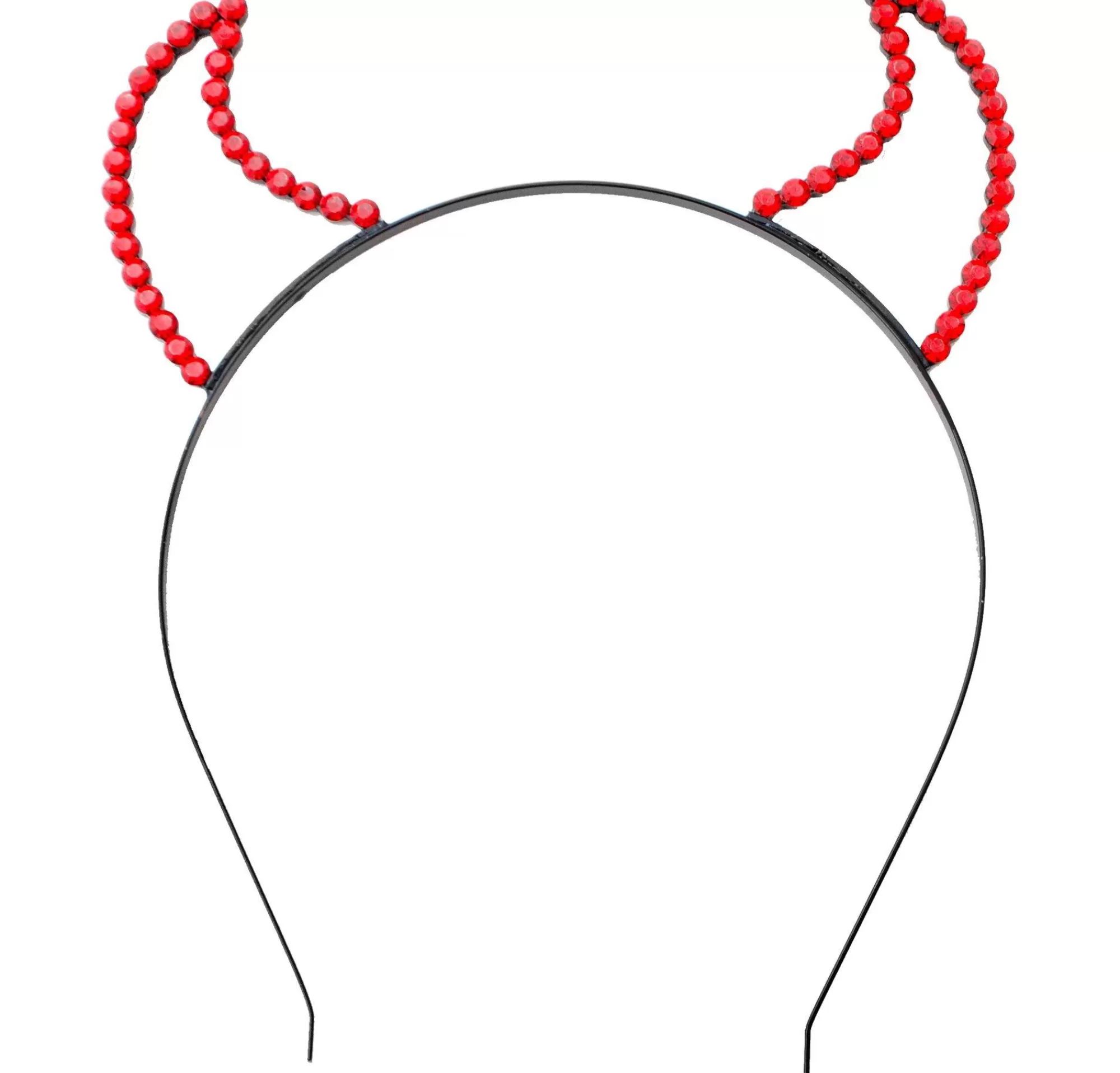 Party City Headbands, Tails-Rhinestone Devil Headband