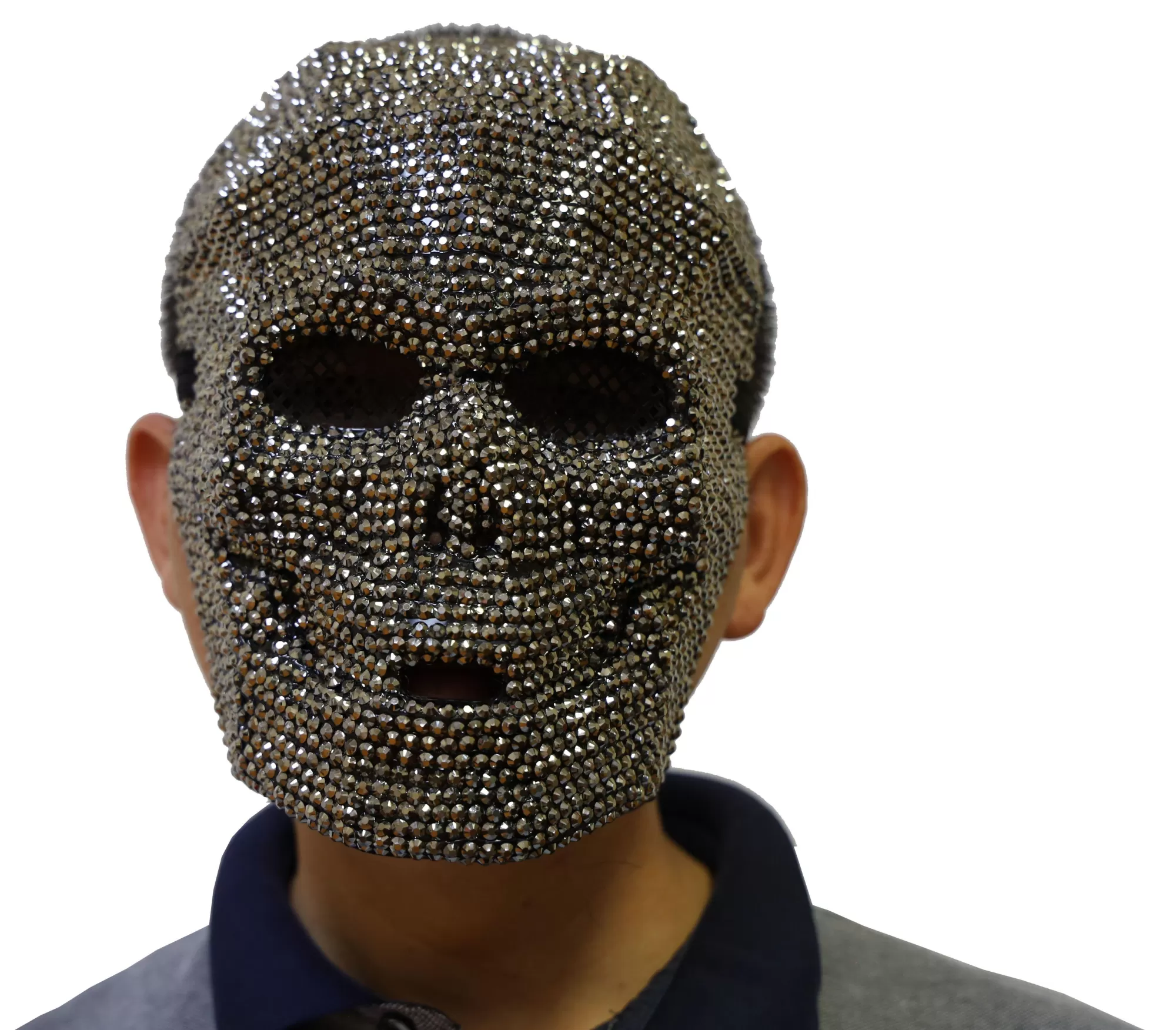 Party City Scary-Rhinestone Skull Mask