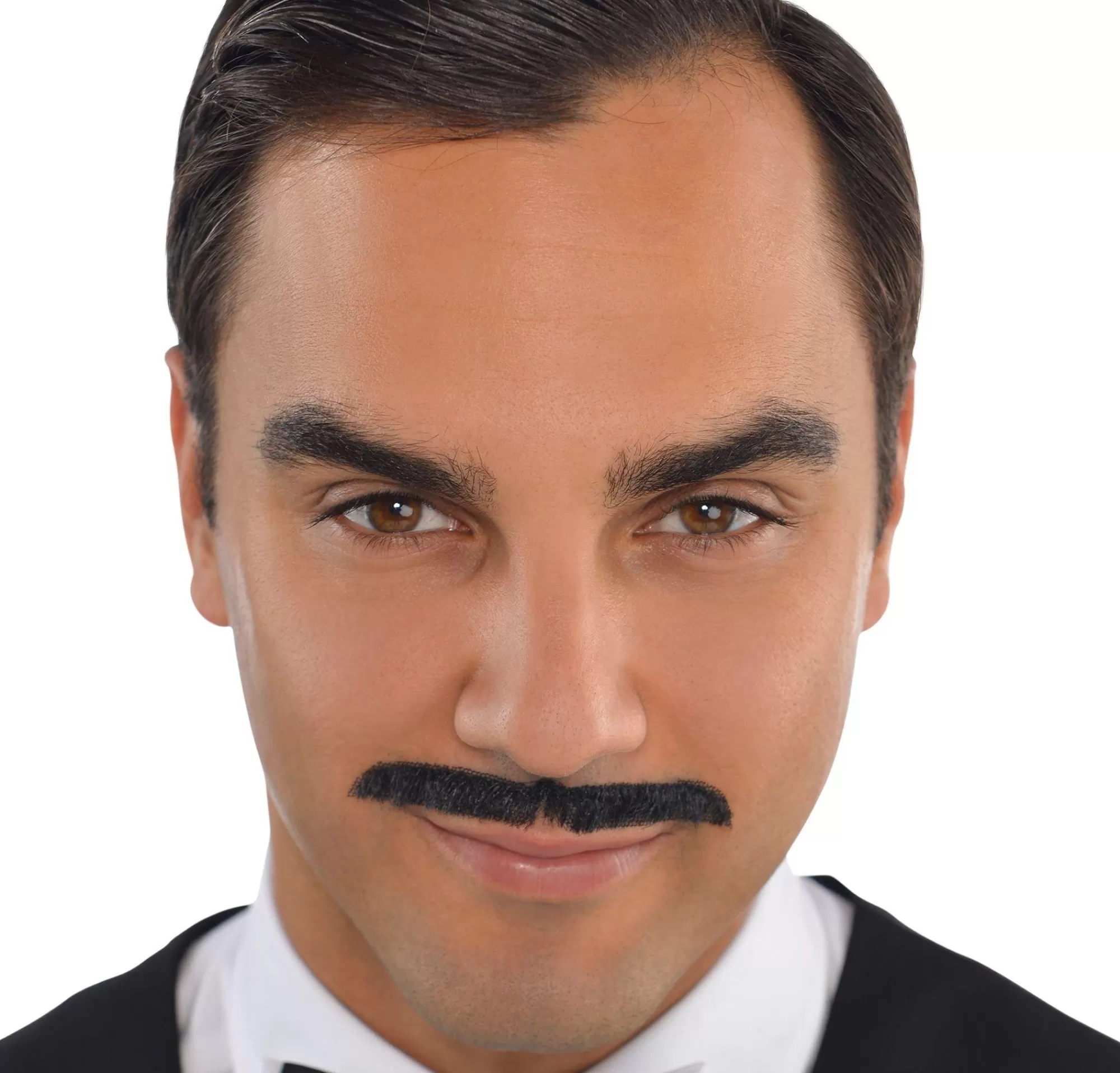 Party City Facial Hair-Roaring '20S Black Pencil Moustache