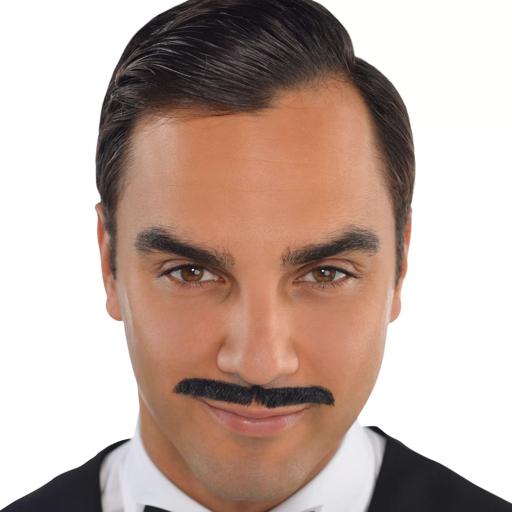 Party City Facial Hair-Roaring '20S Black Pencil Moustache