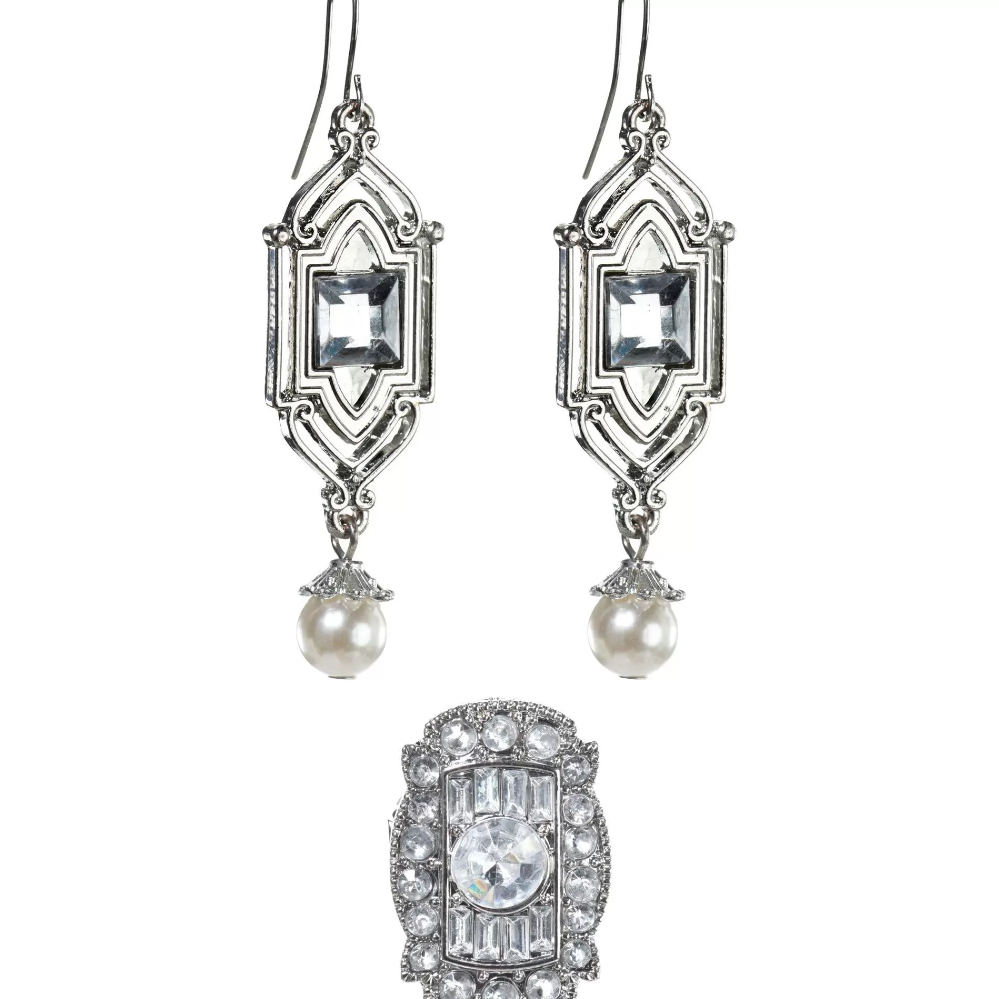 Party City Jewelry-Roaring 20S Jewelry Set, 3Pc