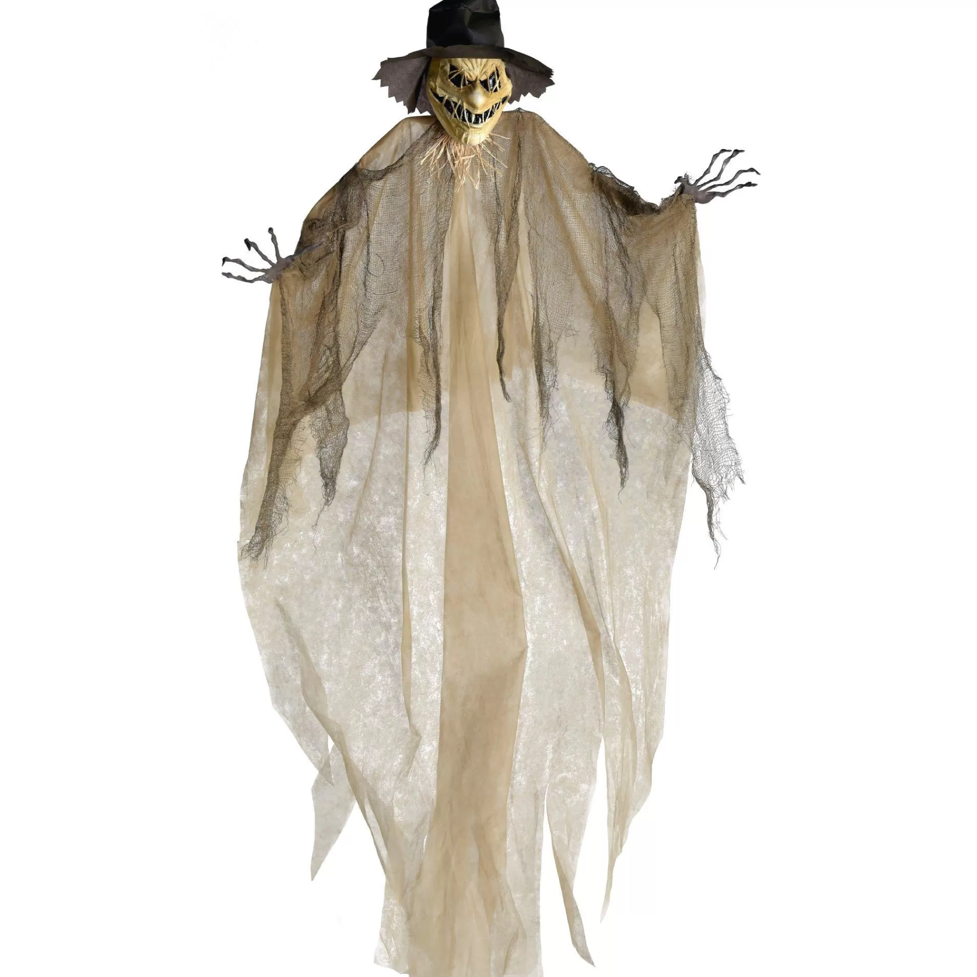 Party City Hanging Props | Scary Scarecrow Hanging Decoration, 7Ft