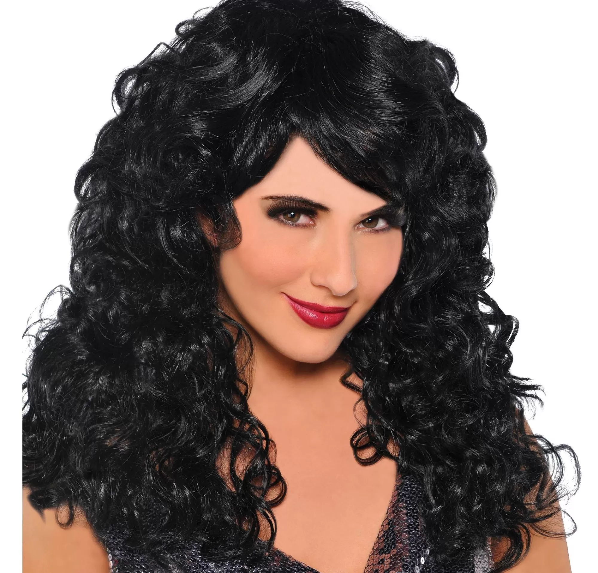 Party City Wigs-Seduction Black Wig