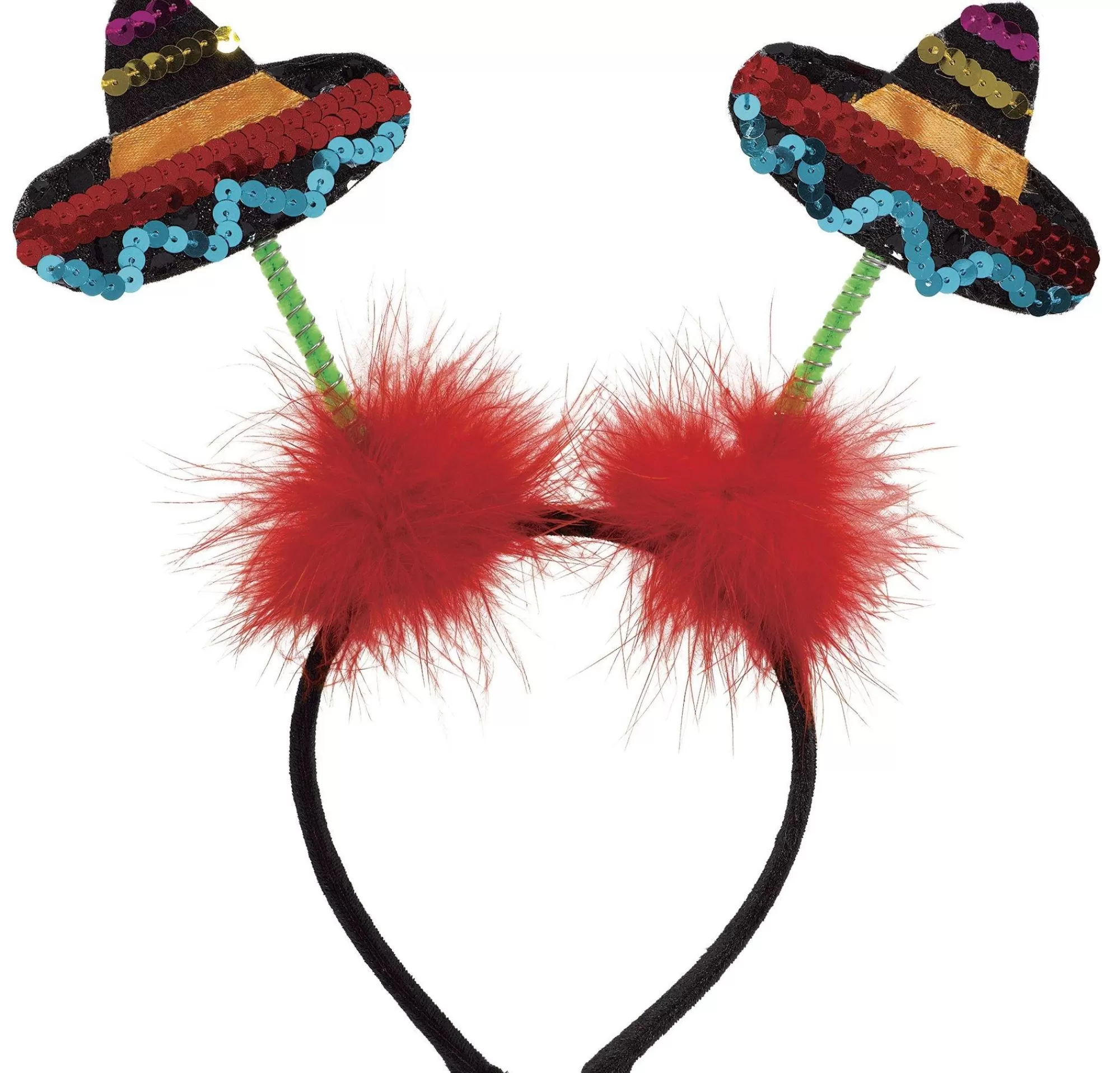 Party City Headbands, Tails-Sequin Sombrero Head Bopper