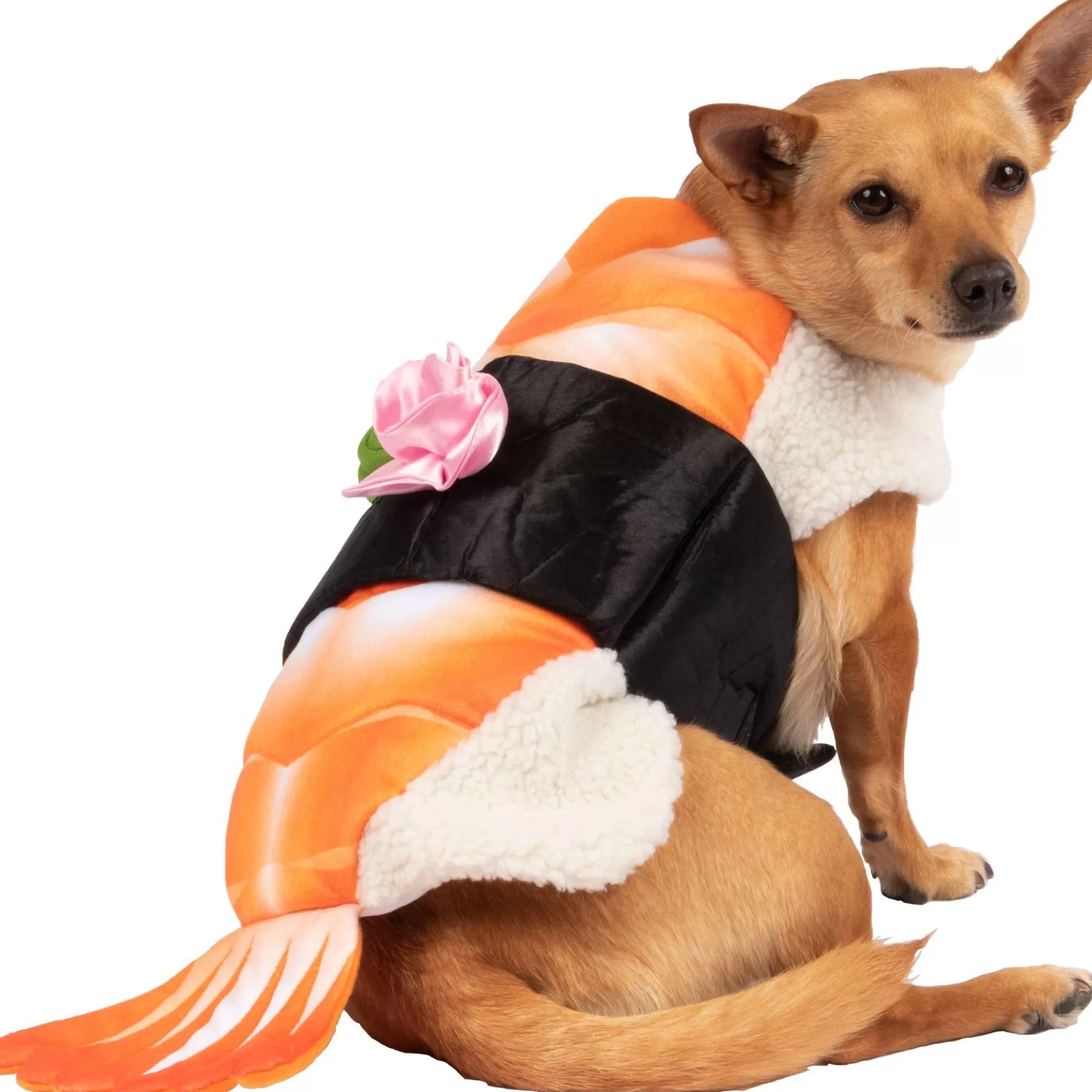 Party City Dog & Pet Costumes-Shrimp Sushi Dog Costume