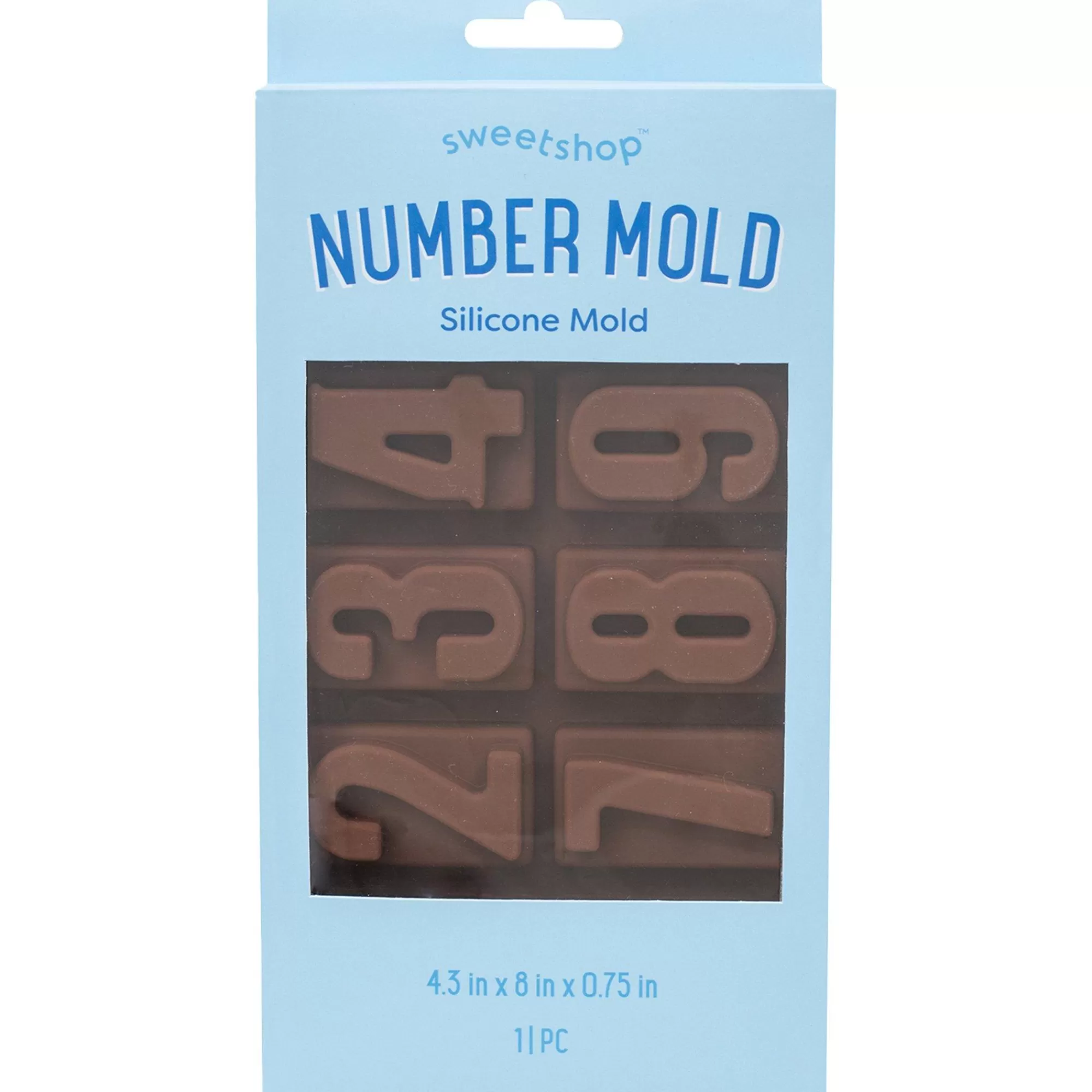 Party City Baking Supplies-Silicone Number Baking Mold