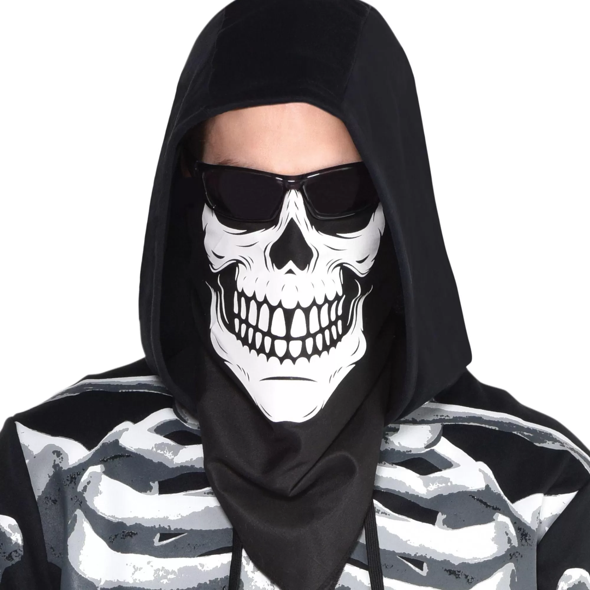 Party City Scary-Skull Face Bandana Mask