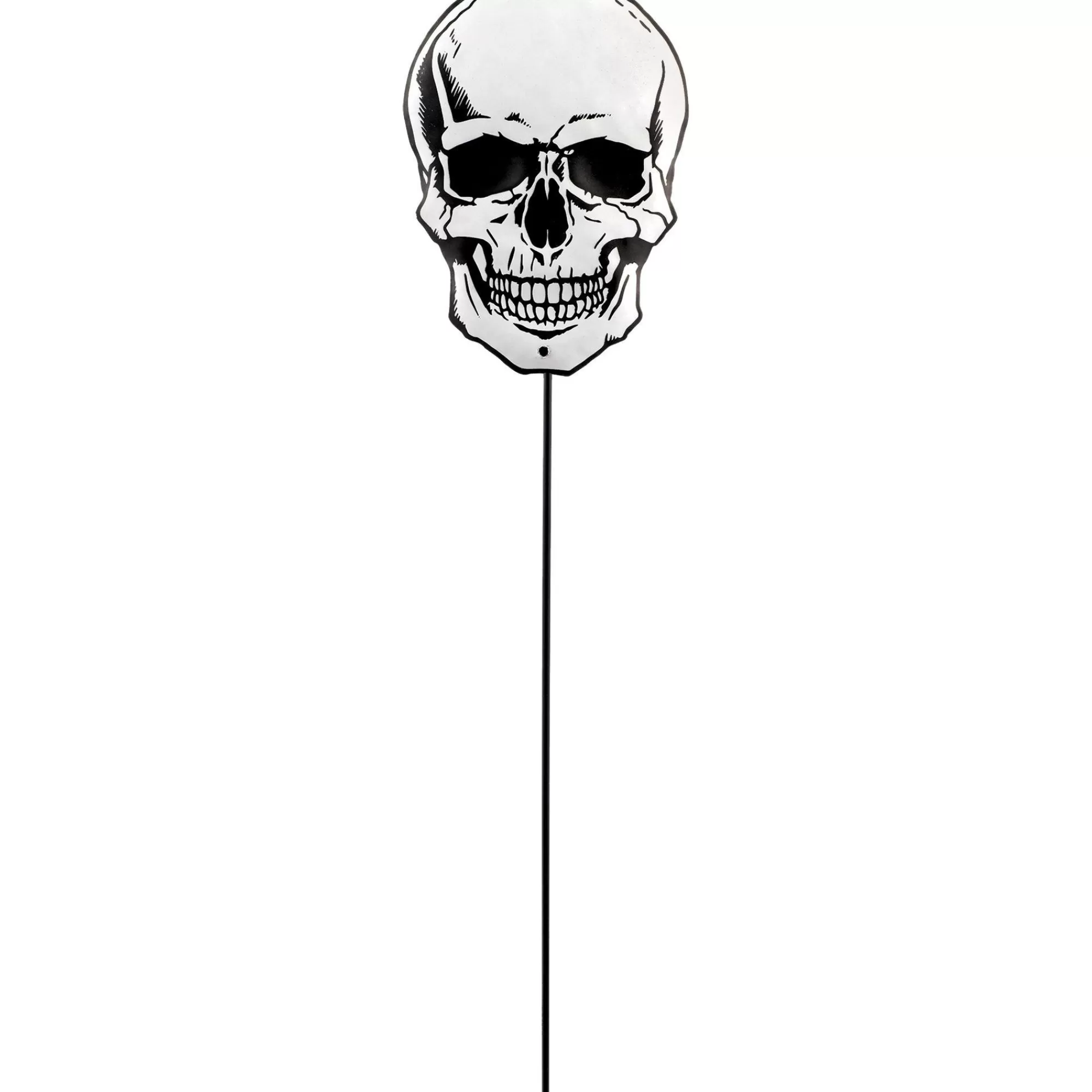 Party City Yard Stakes & Signs | Skull Halloween Yard Stake