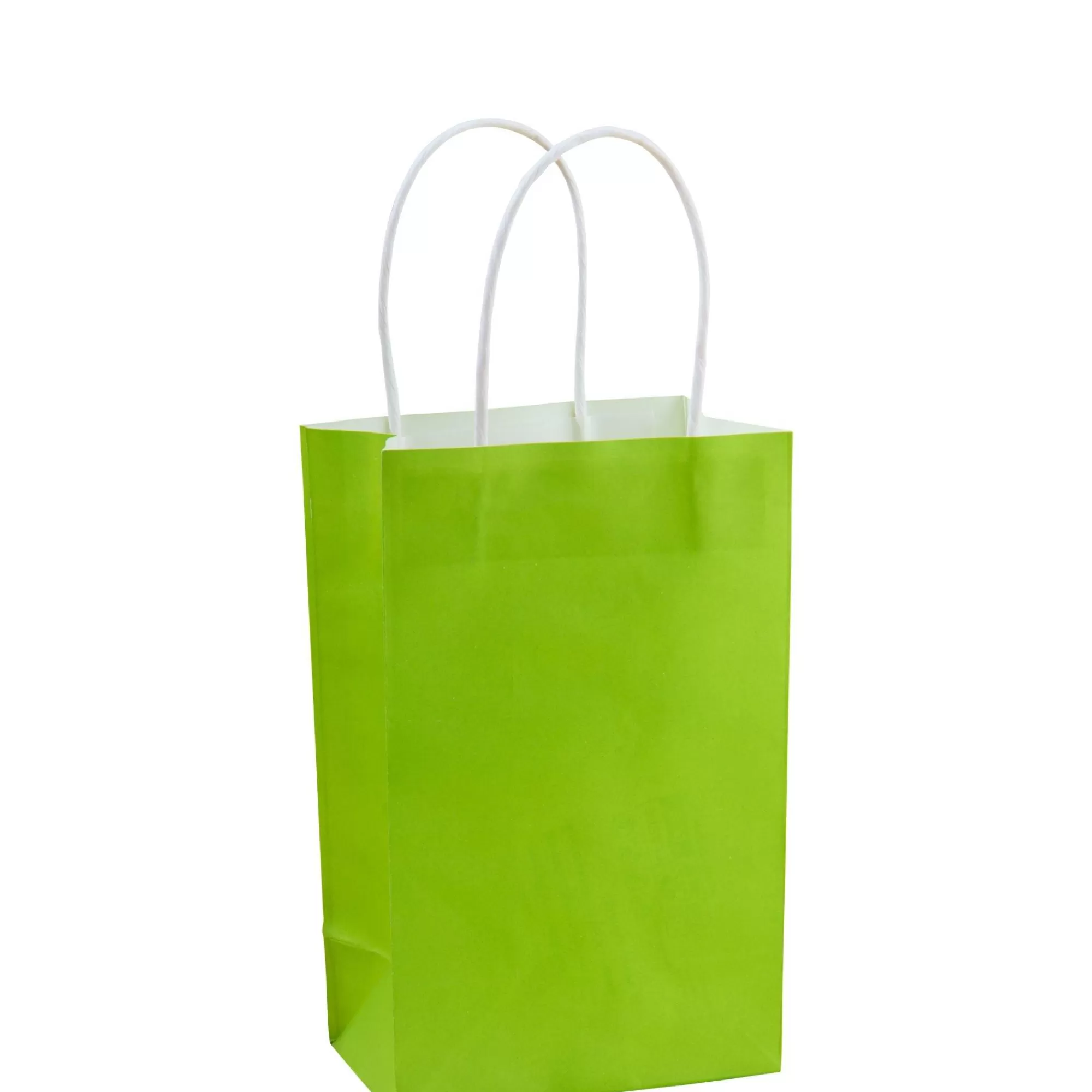 Party City Favors & Favor Bags | Small Green Paper Gift Bag, 5.25In X 8.25In