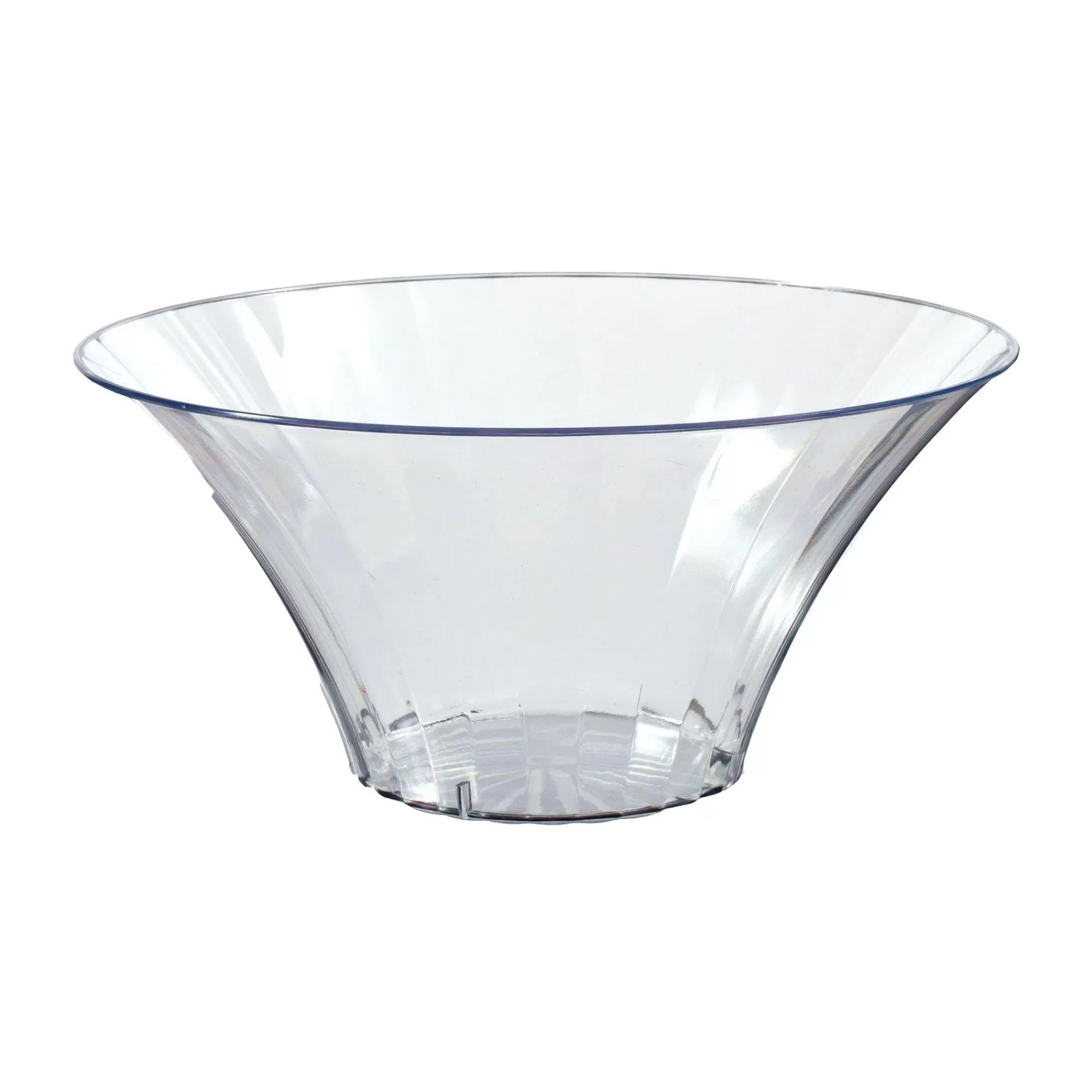 Party City Candy Buffet By Color-Small Plastic Flared Bowl Clear