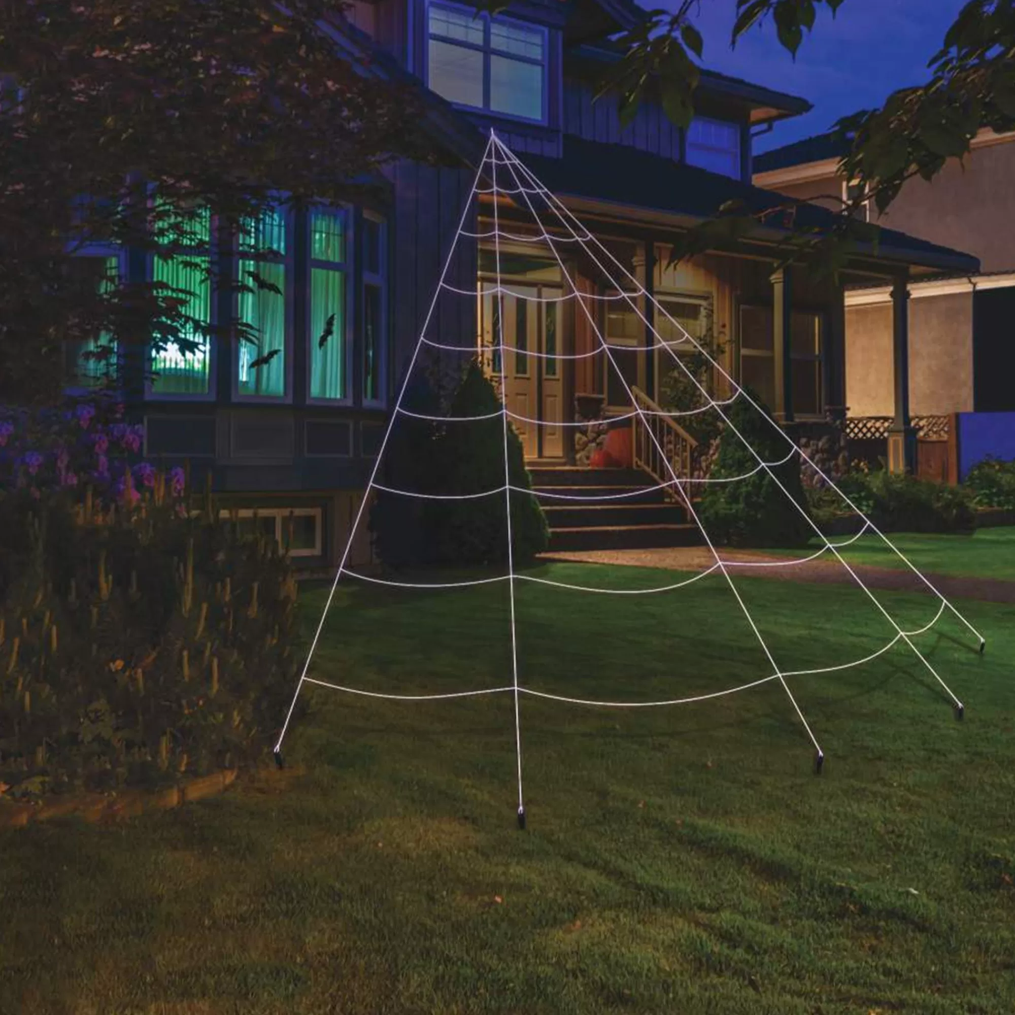 Party City Spiderweb Night | Spider Web Yard Decoration