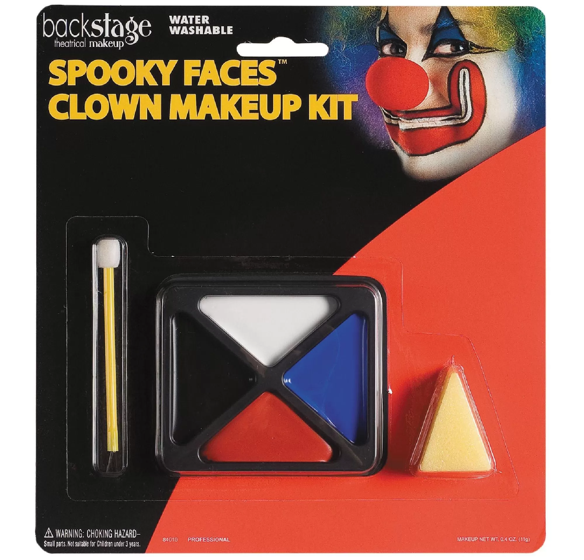 Party City Makeup-Spooky Faces Clown Makeup Kit