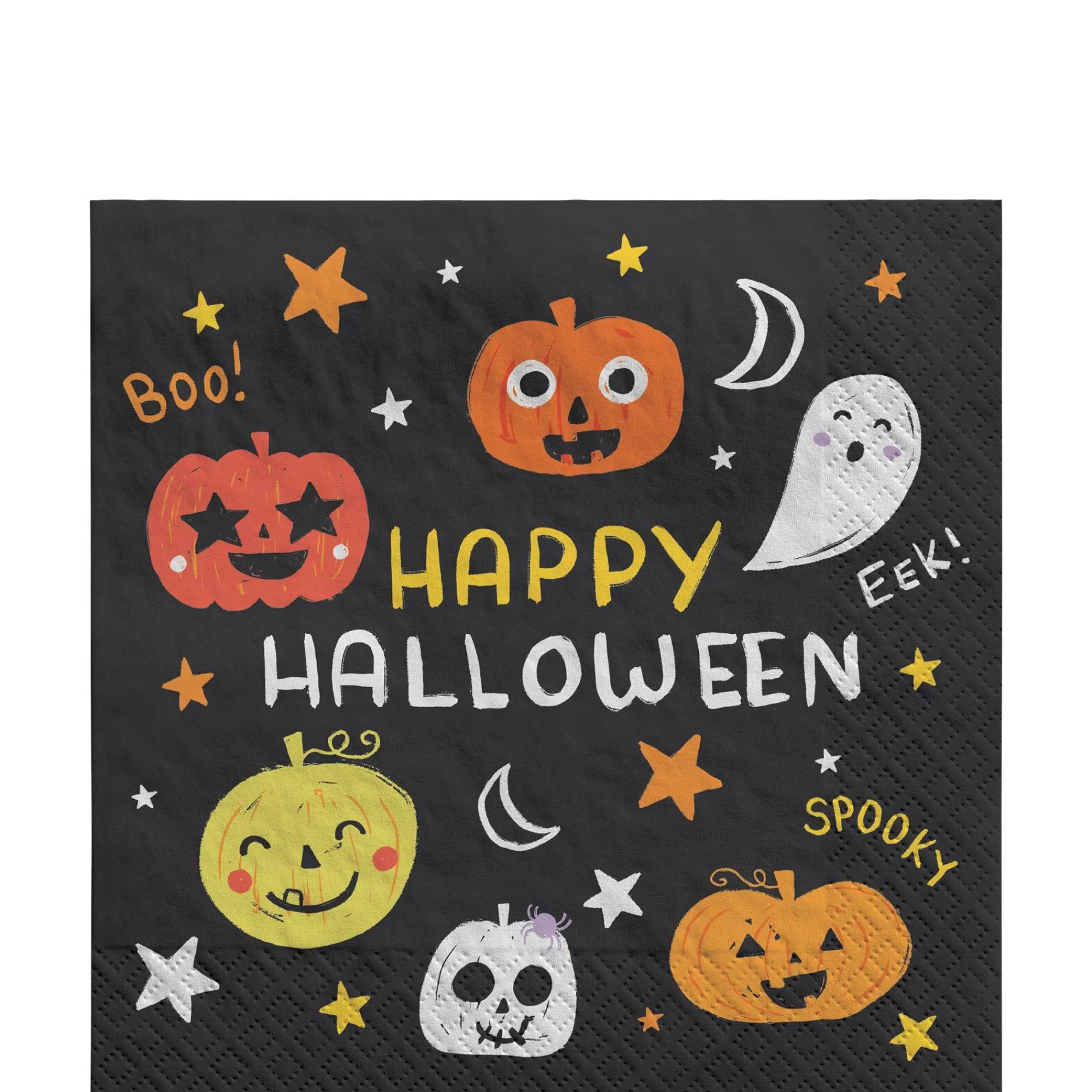 Party City Tableware & Serveware | Spooky Friends Halloween Paper Lunch Napkins, 6.5In, 100Ct