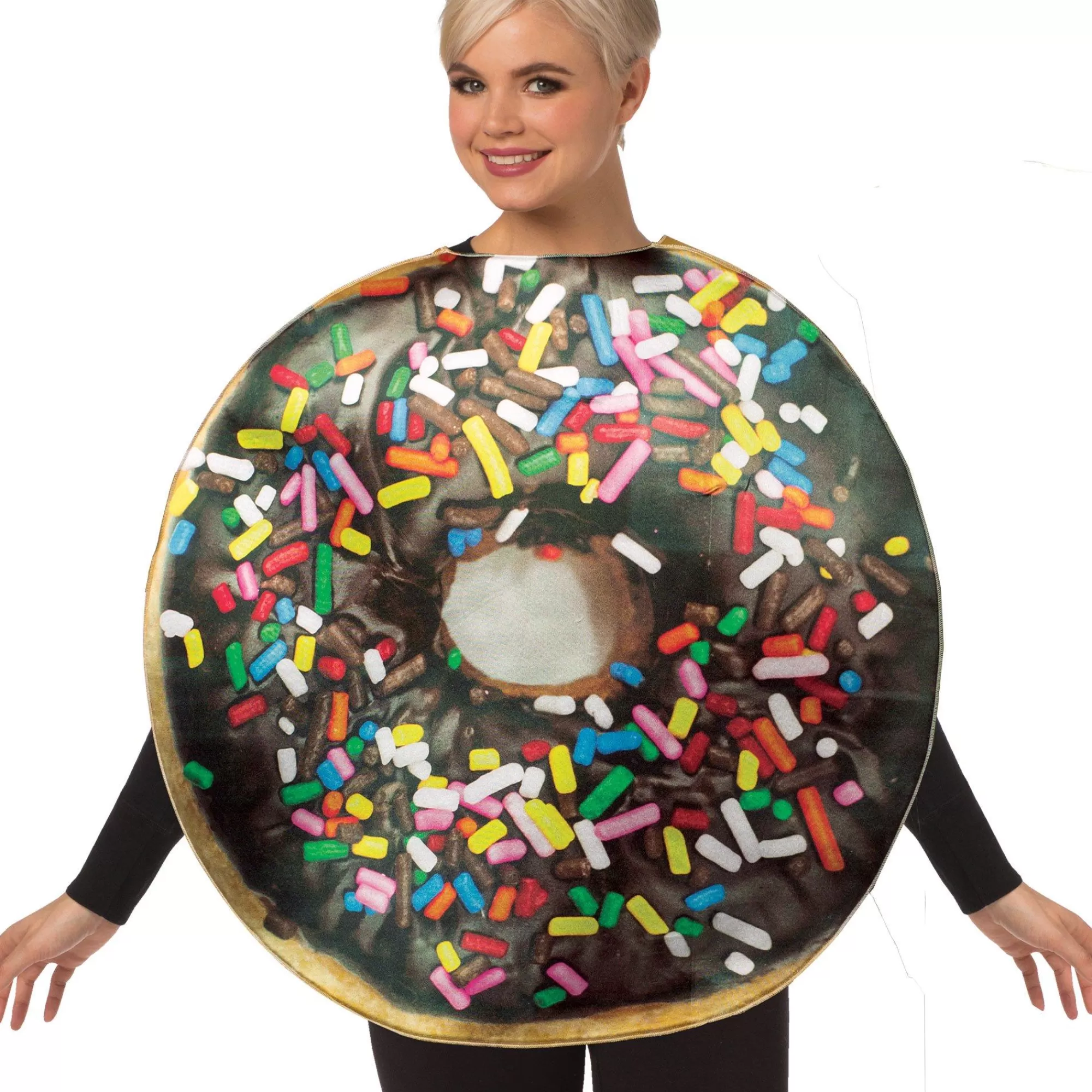 Women Party City Funny | Sprinkle Donut & Cold Brew Coffee Couples Costumes For Adults