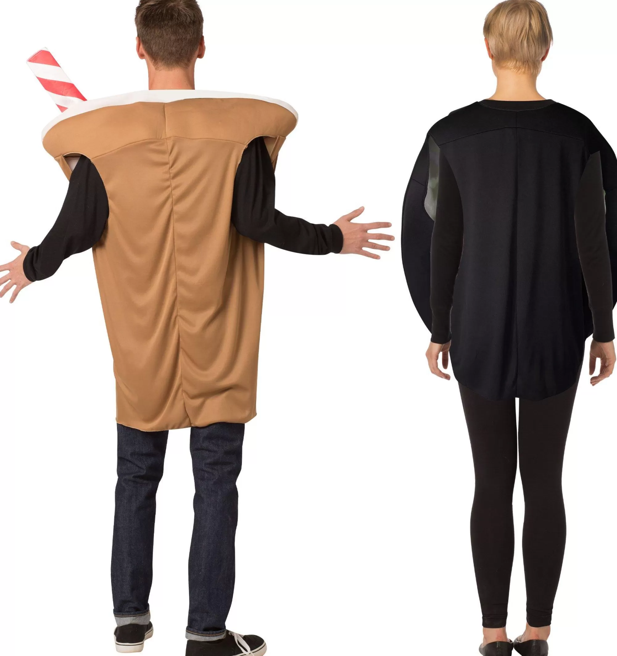Women Party City Funny | Sprinkle Donut & Cold Brew Coffee Couples Costumes For Adults