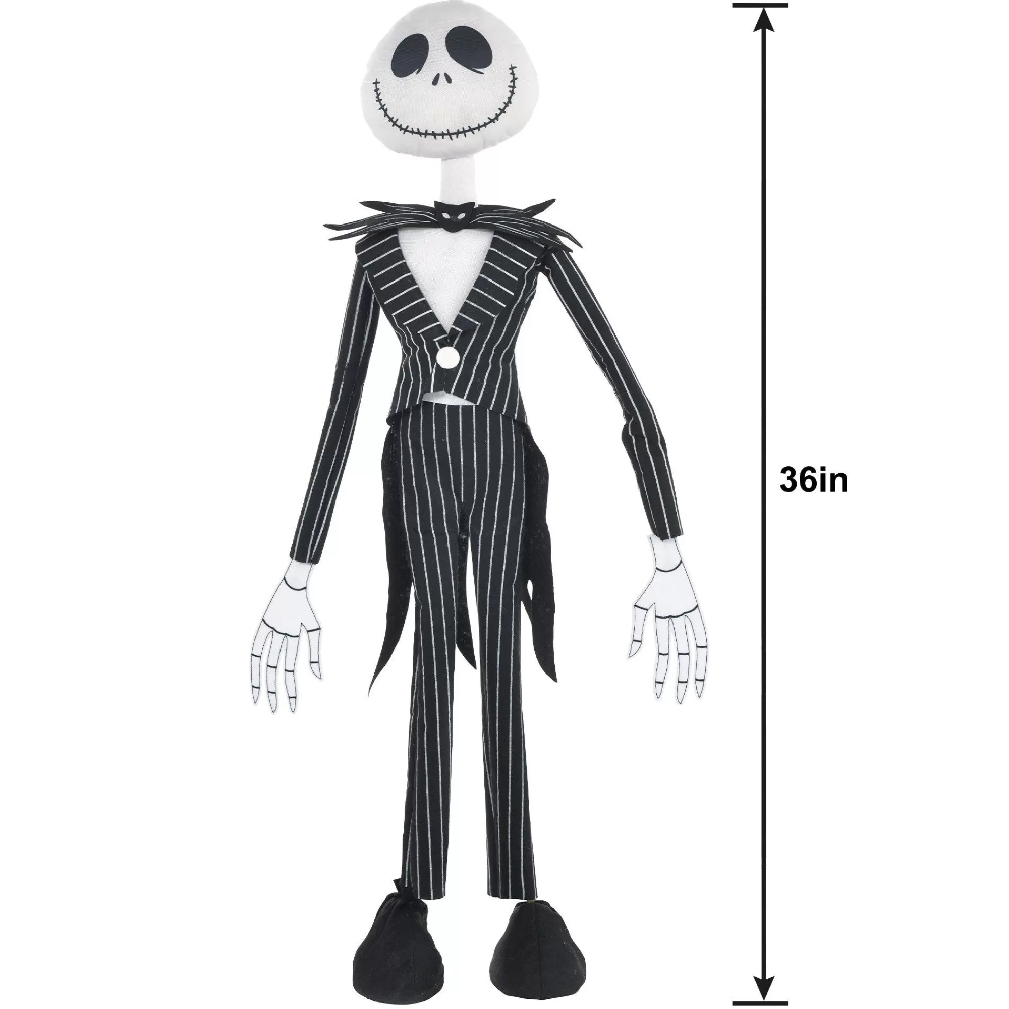 Party City Standing Props | Standing Jack Skellington Decoration - The Nightmare Before Christmas