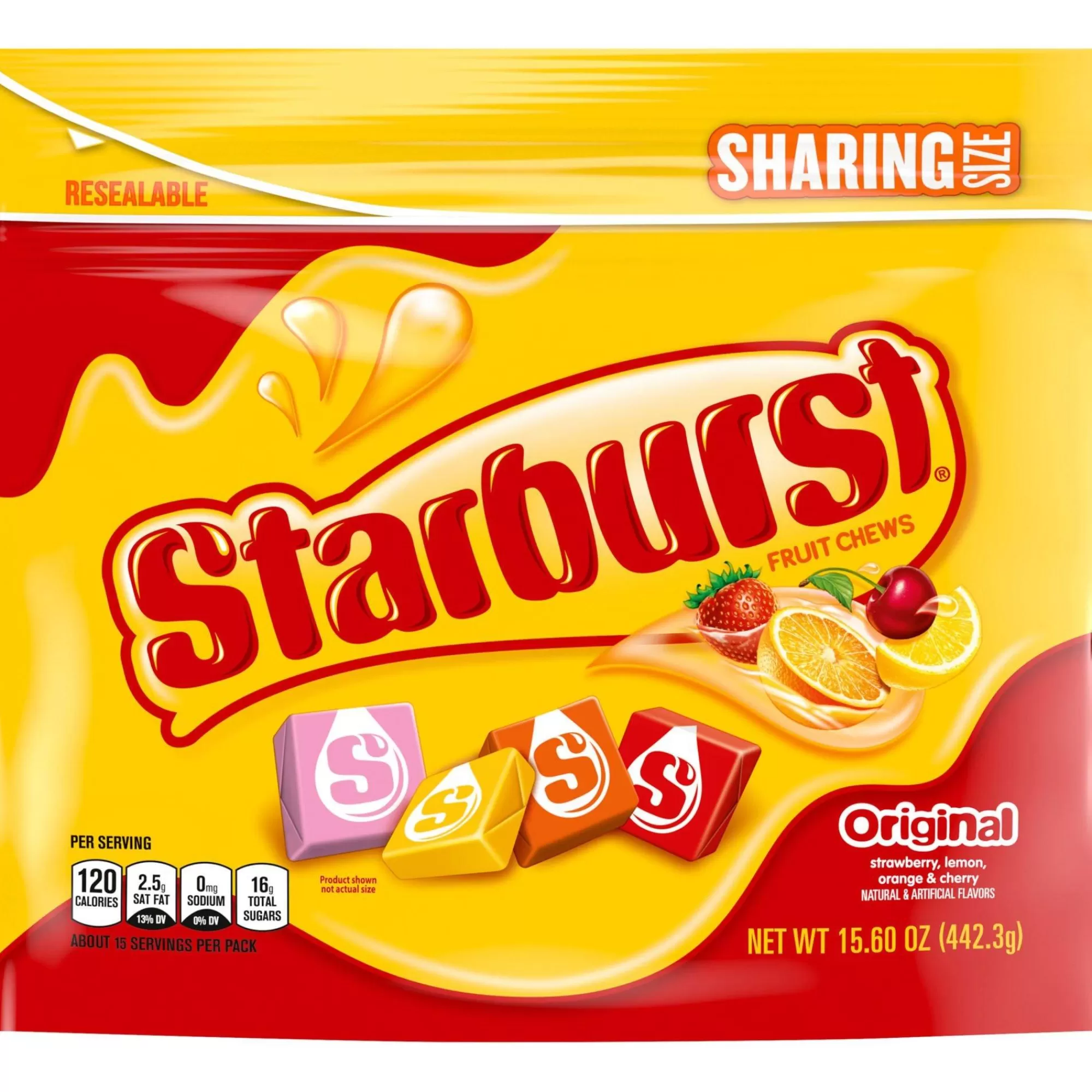 Starburst Bulk Candy- Original Share Size, 15.6Oz