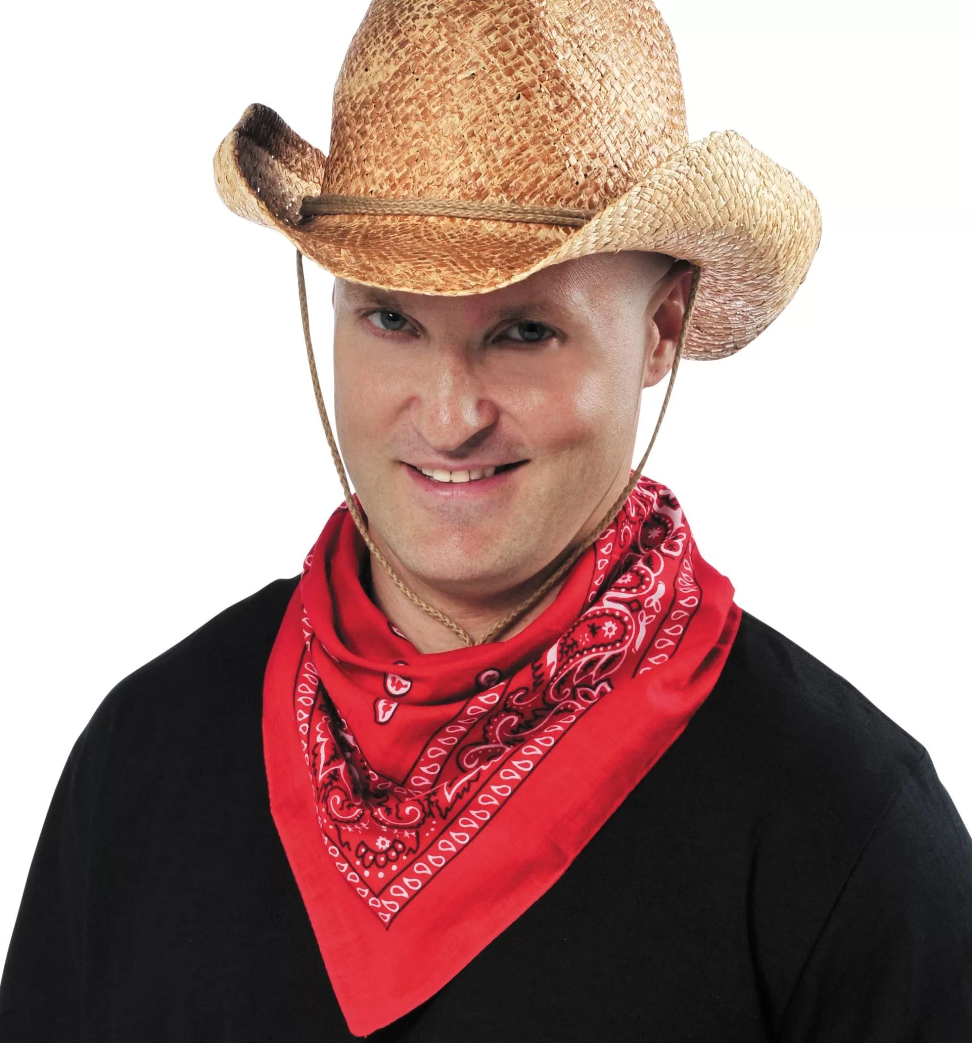 Party City Cowboy-Straw Cowboy Hat