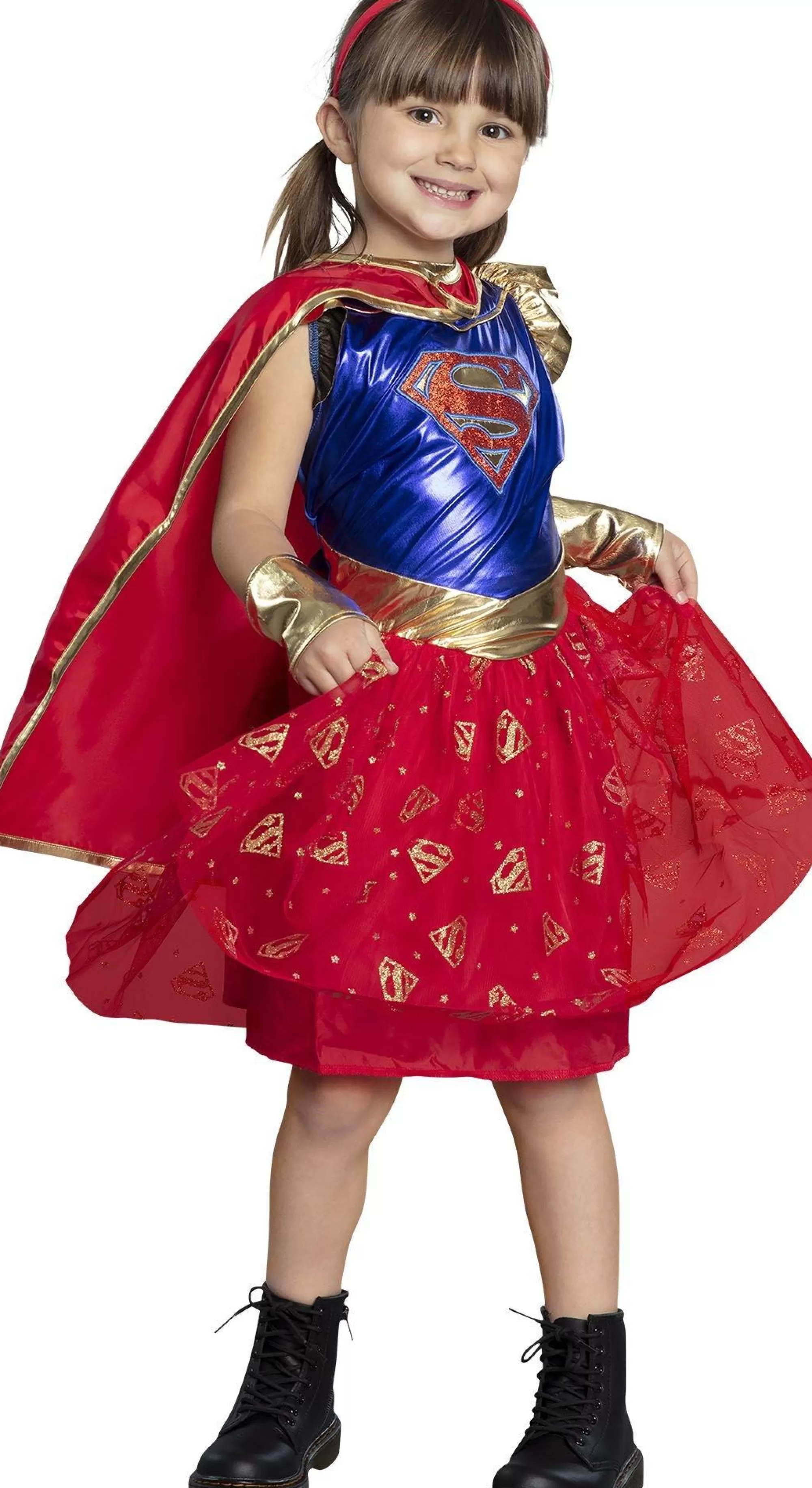 Girl Party City Superhero | Supergirl Costume For Kids