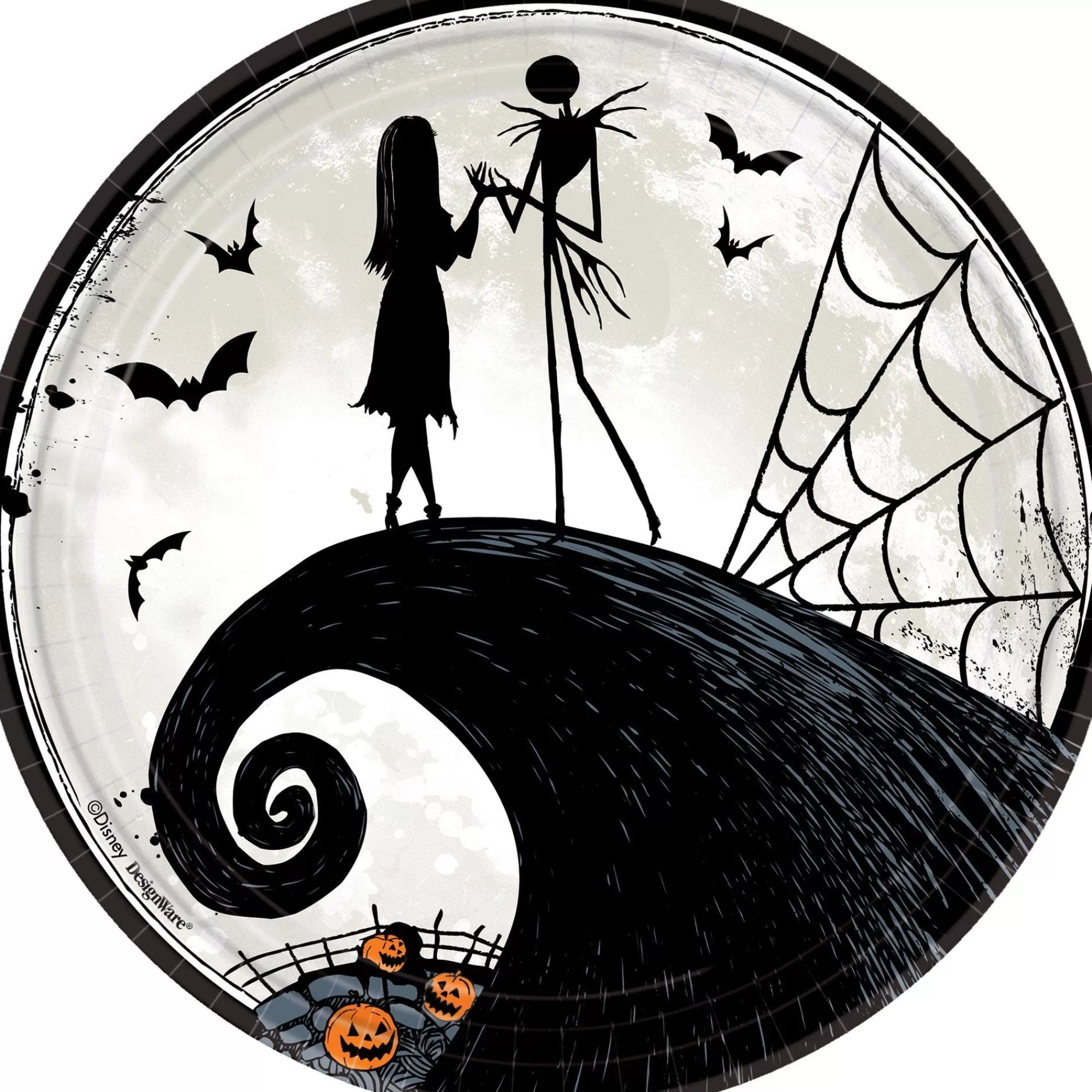 Party City The Nightmare Before Christmas | The Nightmare Before Christmas Lunch Plates 8Ct